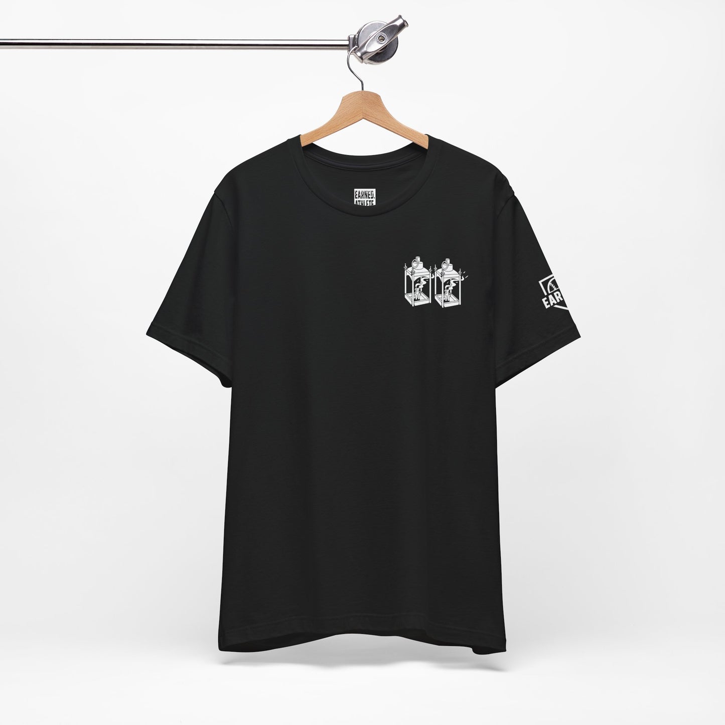 ONE IF BY LAND, TWO IF IT'S A DOUBLE Tee (Paul Revere White)