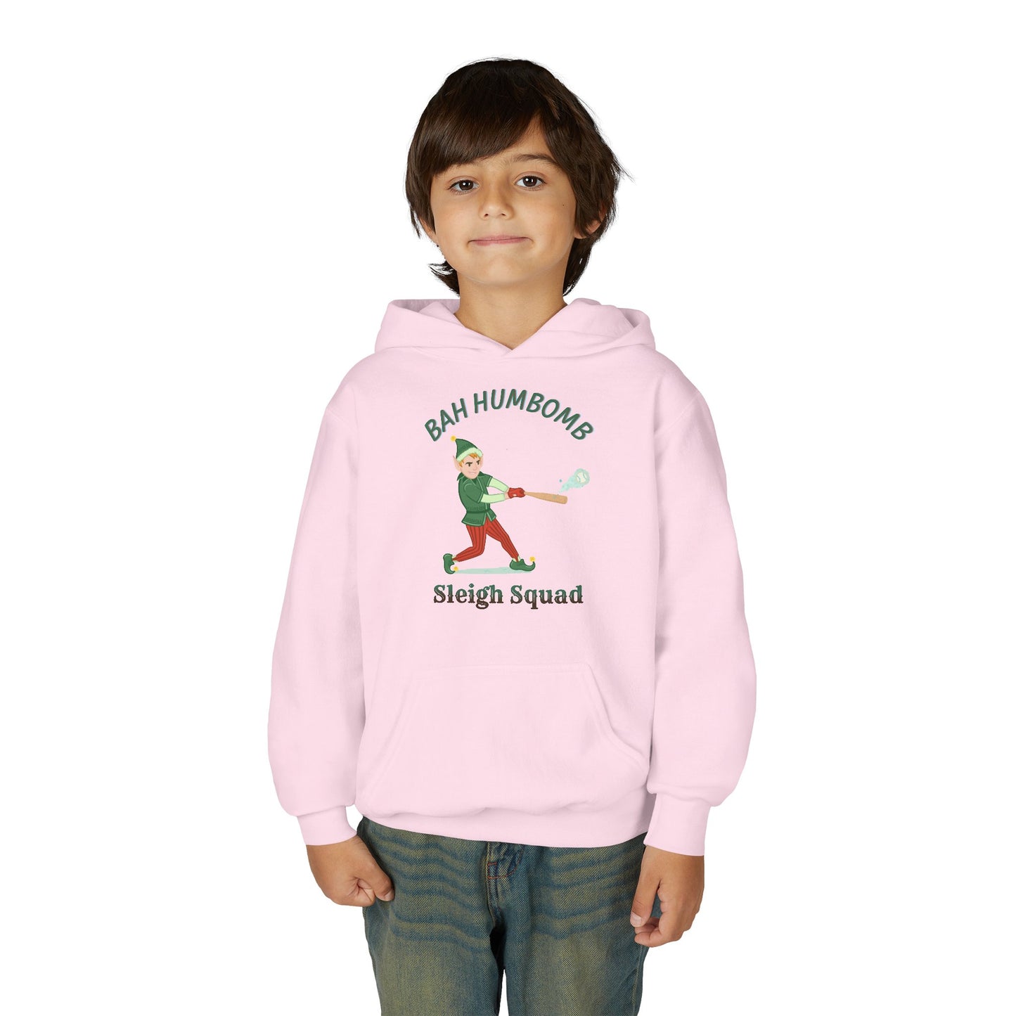 BAH HUMBOMB Youth Hoodie - SLEIGH SQUAD Collection
