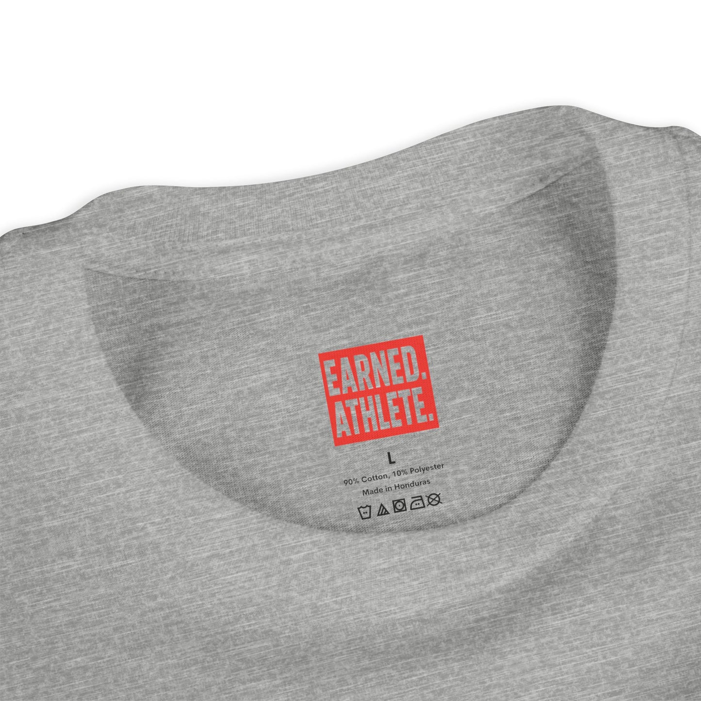 FETCH HARD. HUSTLE HARDER. Youth Tee (Red Bat) - BARK PARK Collection