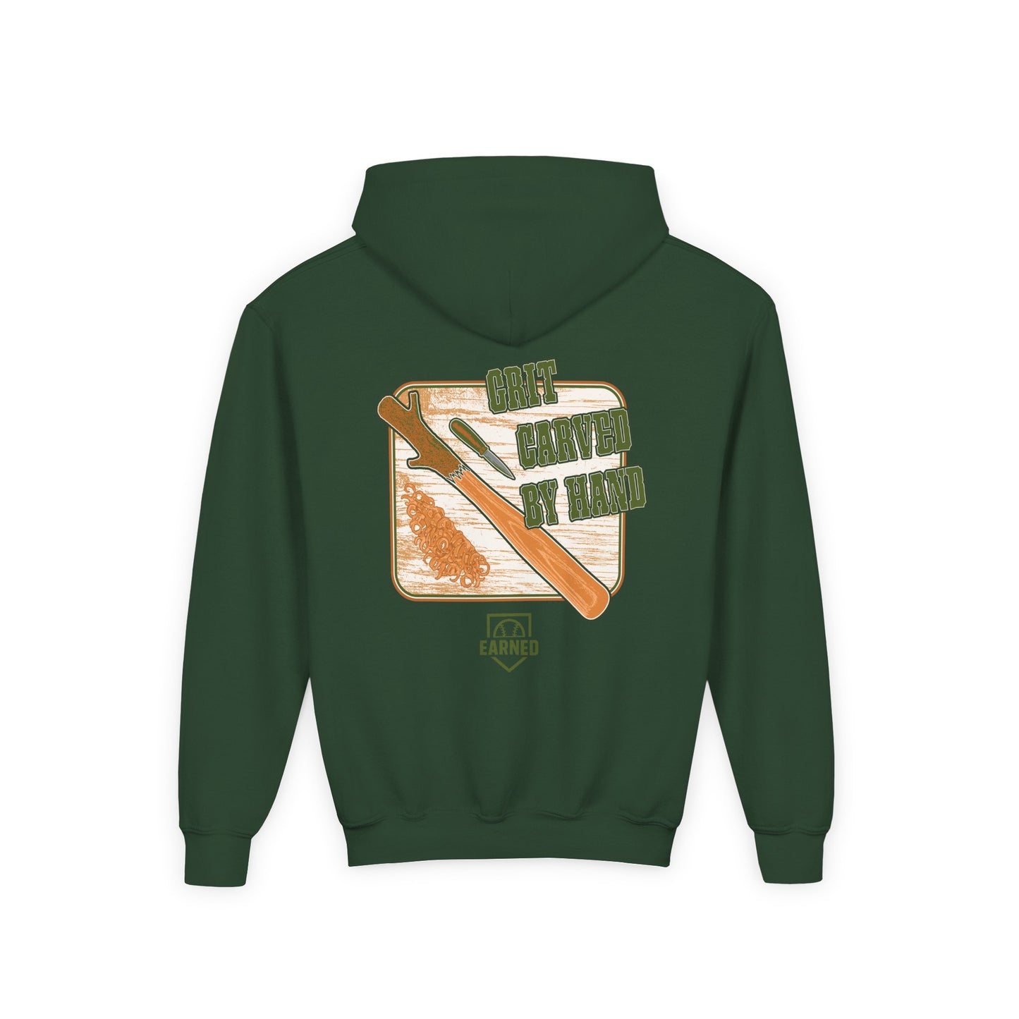 GRIT CARVED BY HAND Youth Hoodie - LUMBER JACK Collection