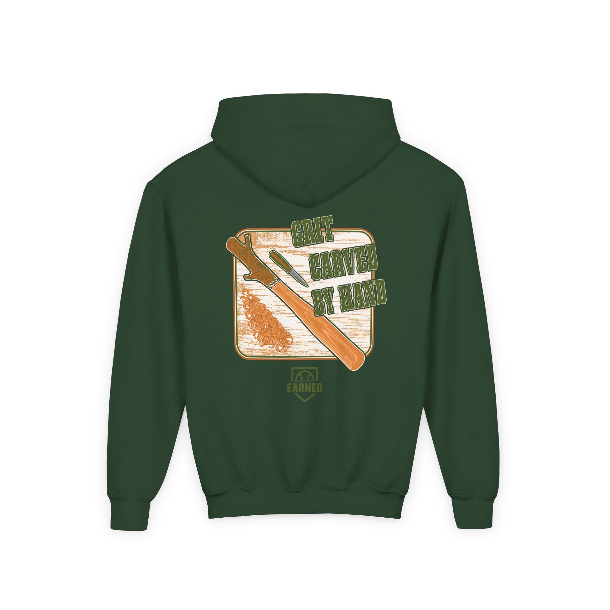 GRIT CARVED BY HAND Youth Hoodie - LUMBER JACK Collection