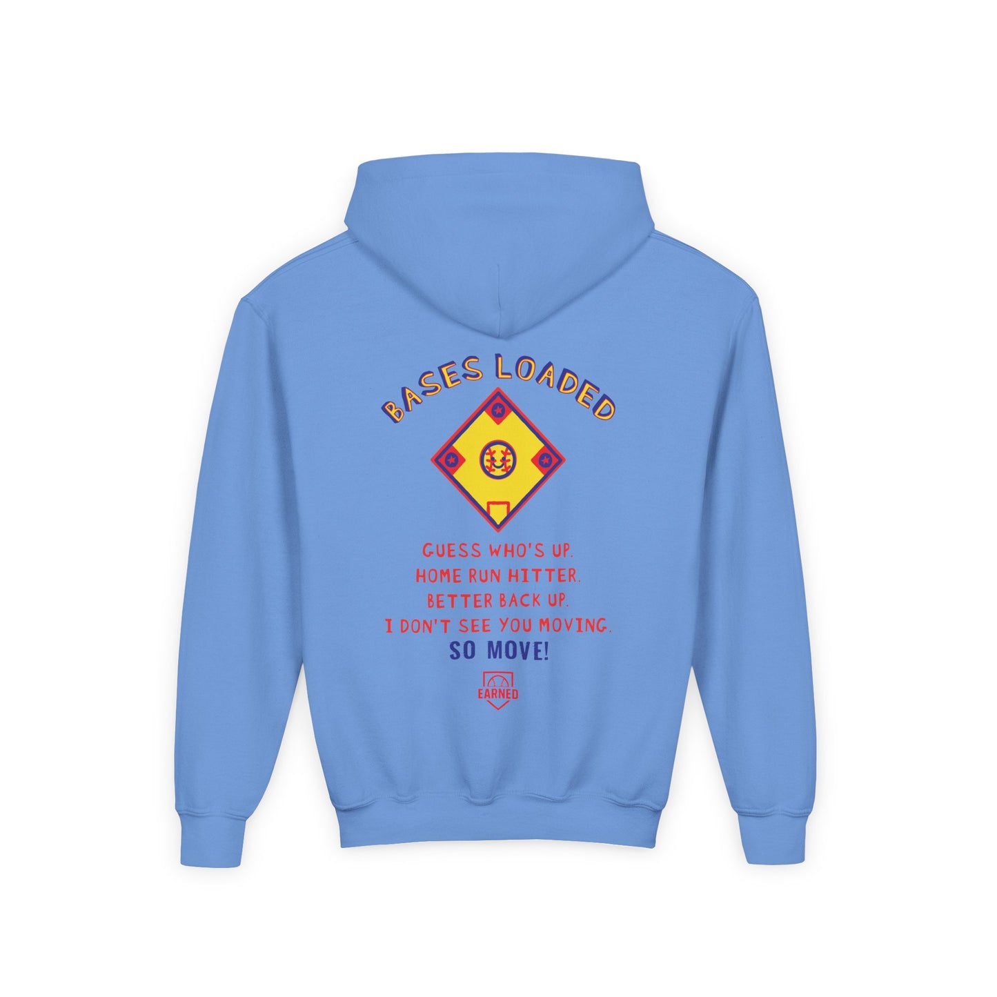 BASES LOADED Youth Hoodie - DUGOUT CHANT Collection