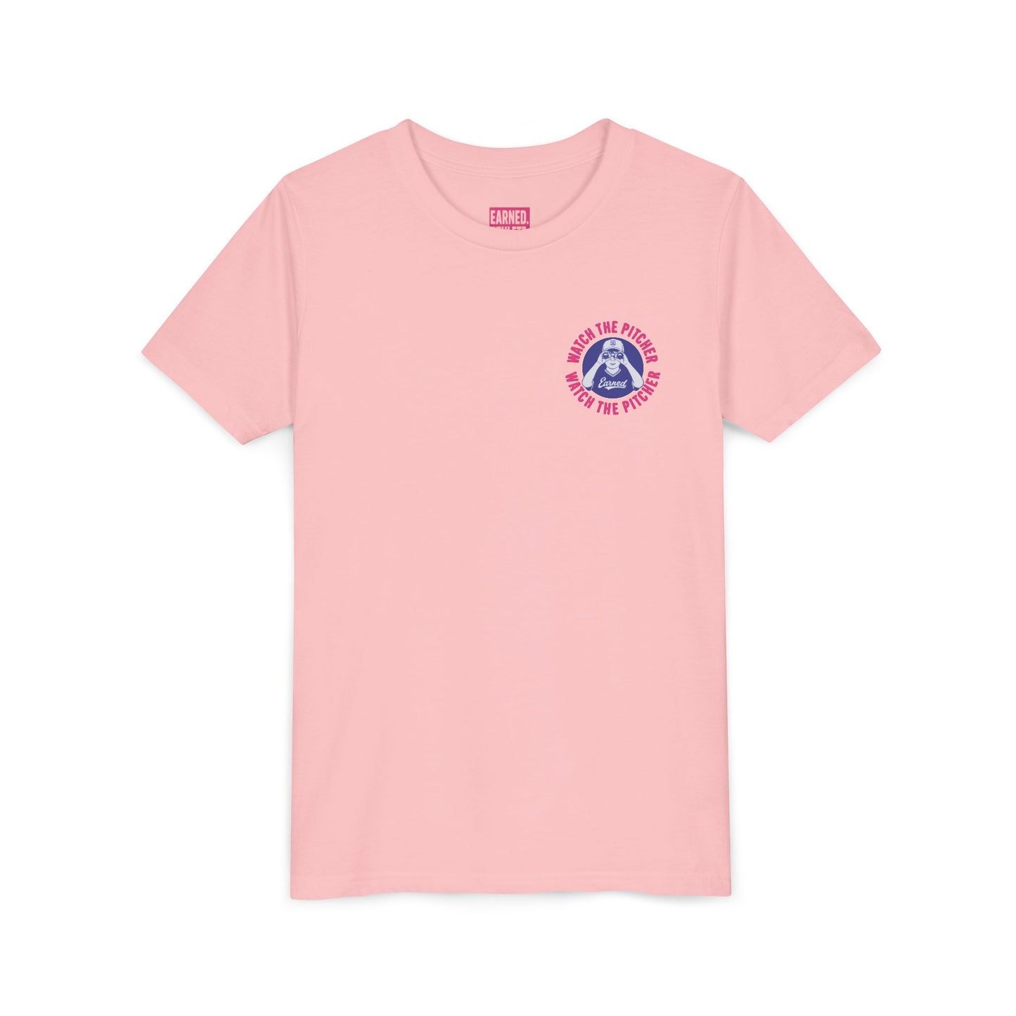 WATCH THE PITCHER Youth Tee - DUGOUT CHANT Collection