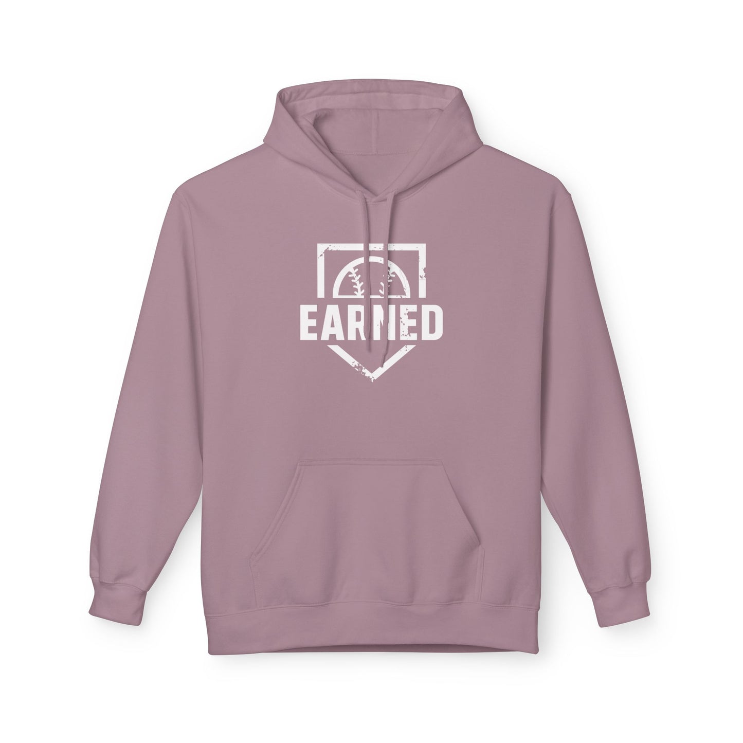 EARNED Logo Hoodie (White Font)