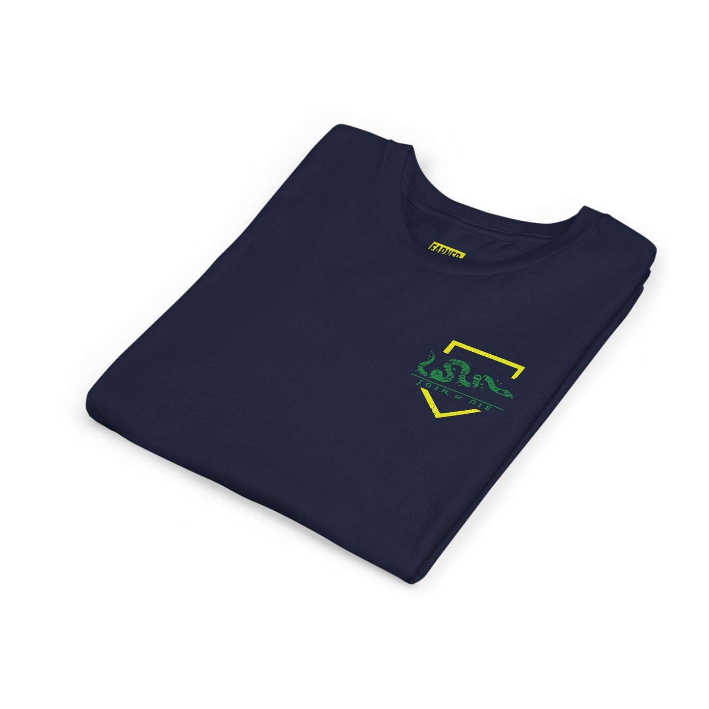 TURN TWO WITH BEN Youth Tee (Yellow Logo)