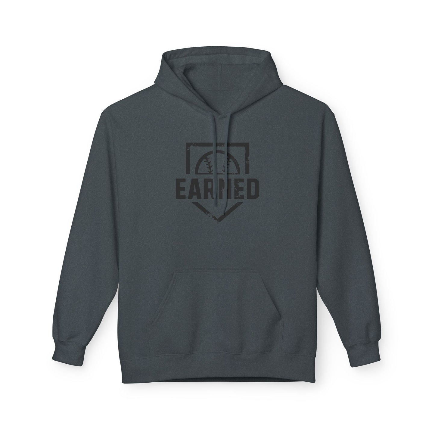 EARNED Logo Hoodie (Black Font)