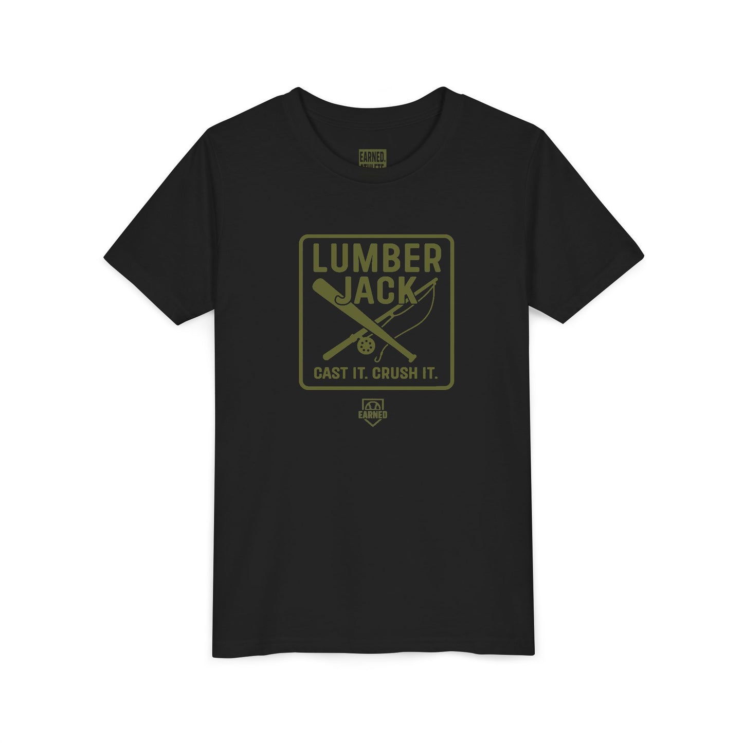 CAST IT. CRUSH IT. Youth Tee – LUMBER JACK Collection