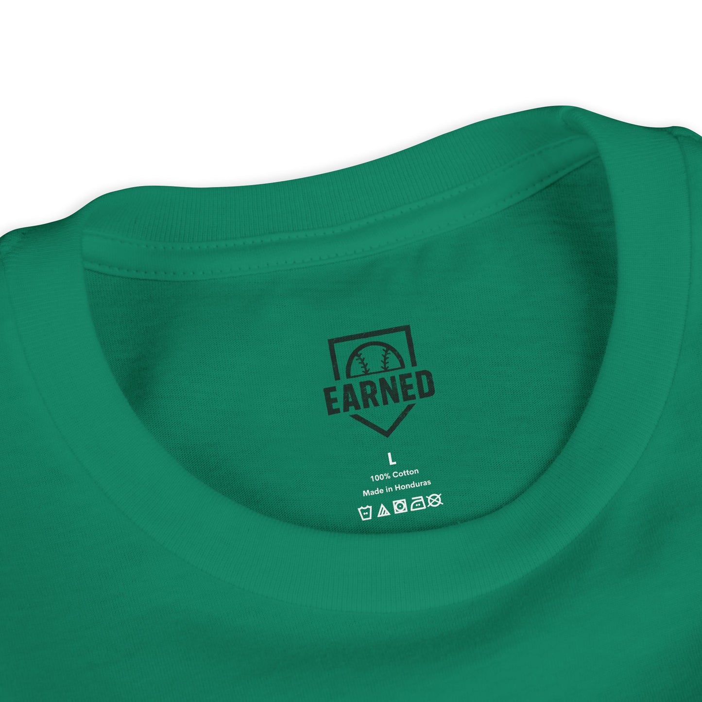 EARNED. ATHLETE. Logo Youth Tee (Black Font)
