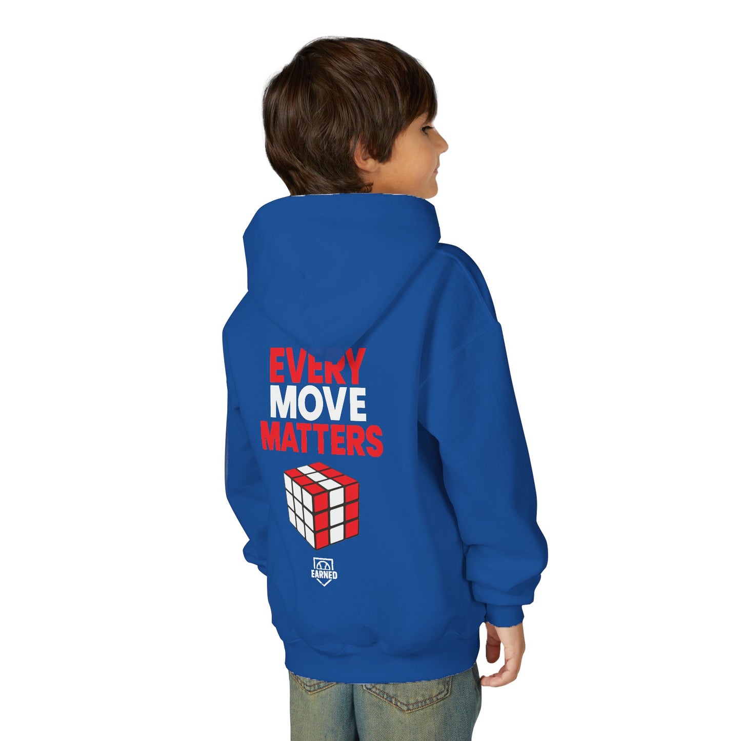 EVERY MOVE MATTERS Youth Hoodie - BASEBALL IQ Collection