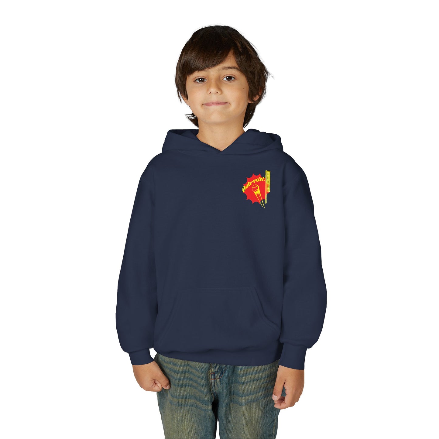 PIECE OF IT Youth Hoodie (Red Logo) - DUGOUT CHANT Collection