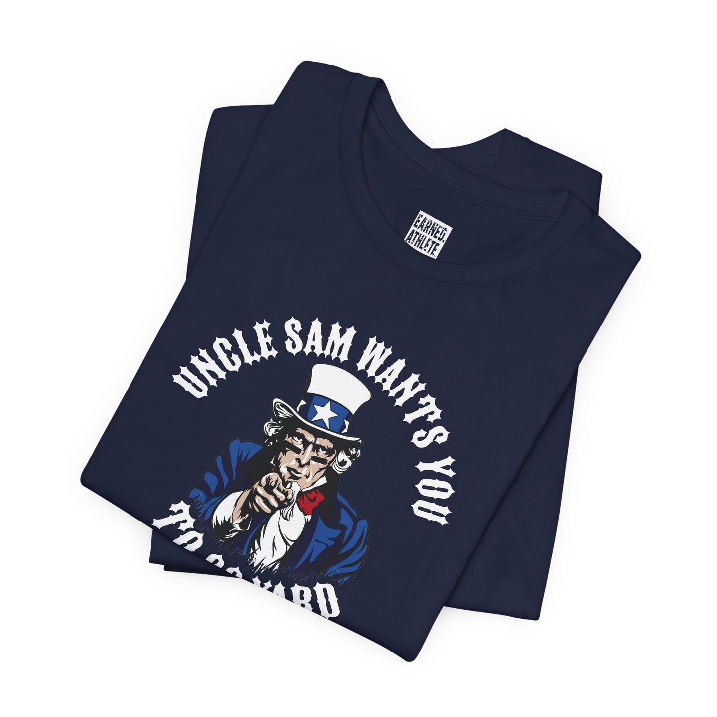UNCLE SAM WANTS YOU Tee (White Font)