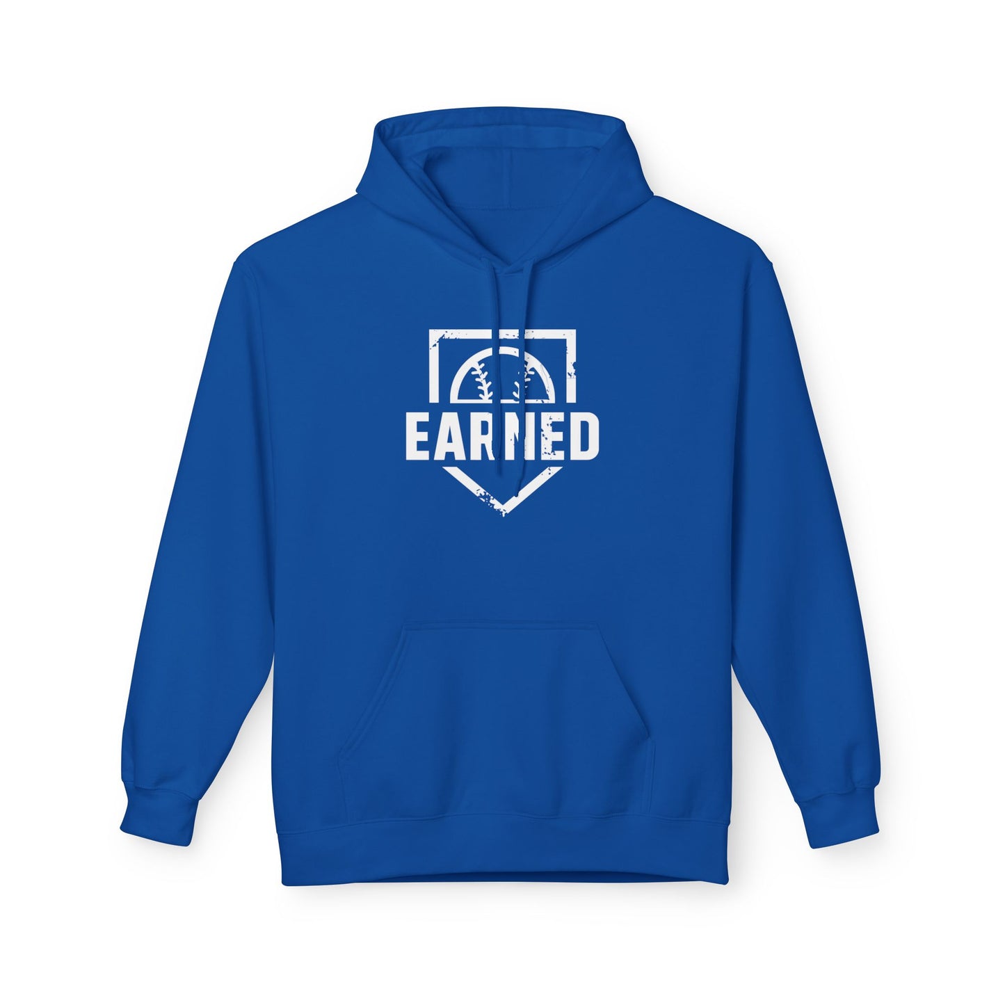 EARNED Logo Hoodie (White Font)