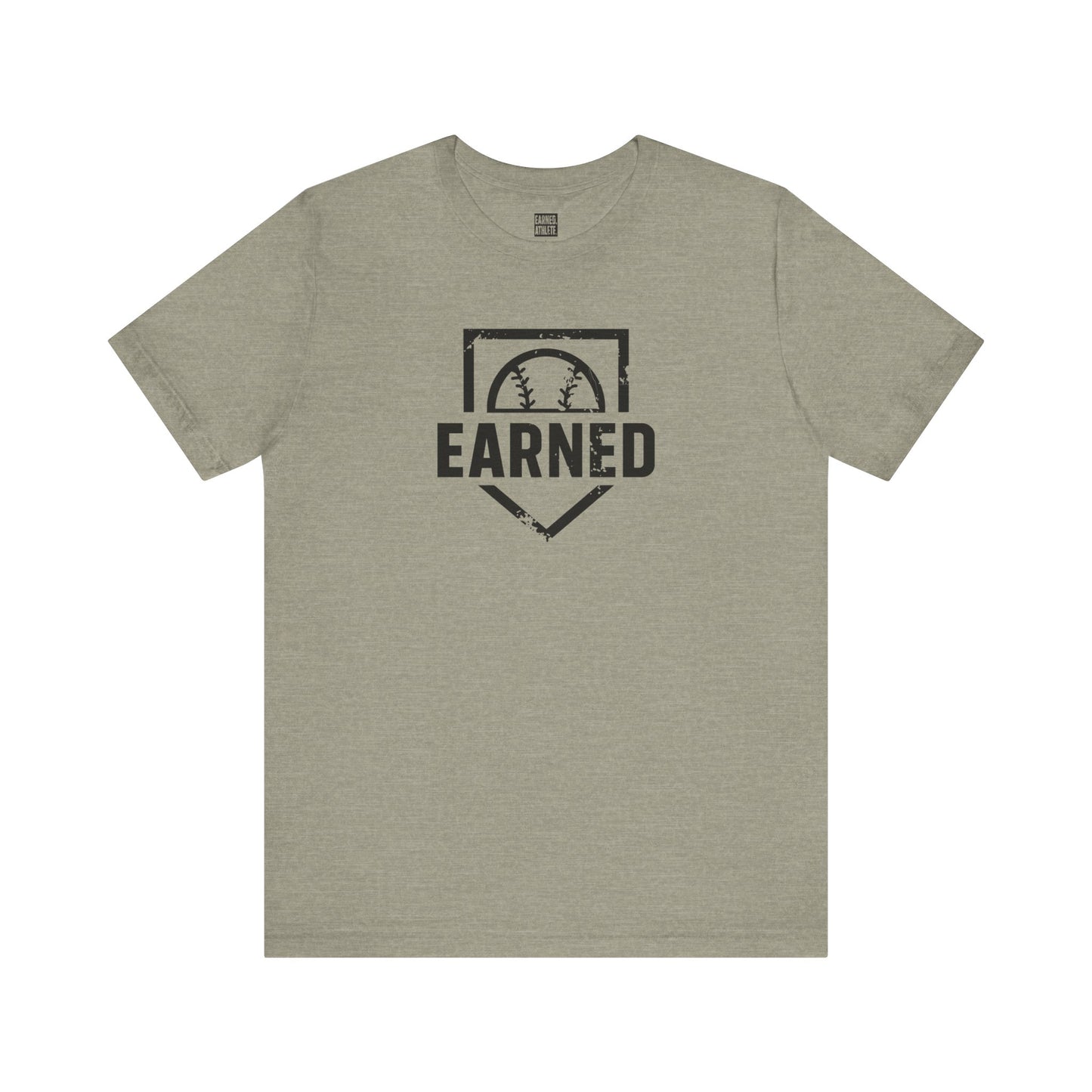 EARNED Logo Tee (Black Logo)