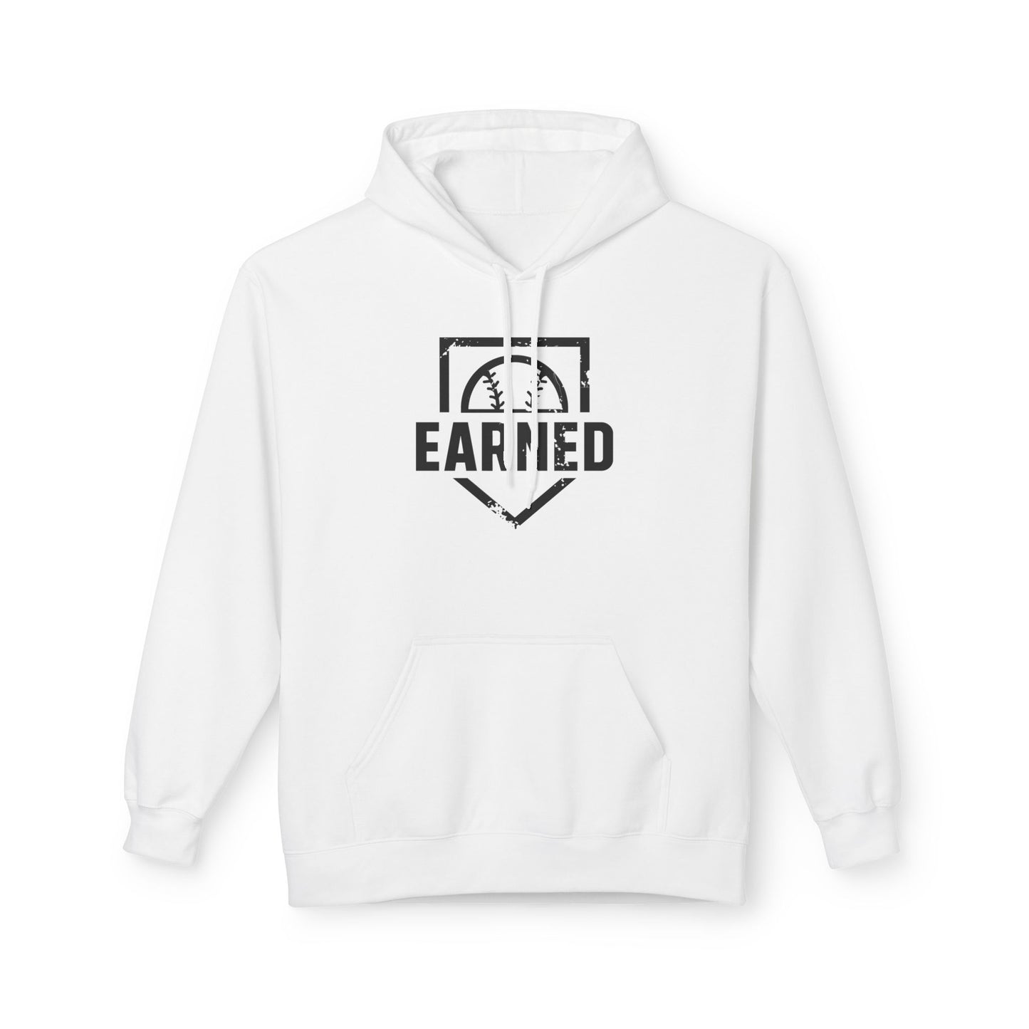 EARNED Logo Hoodie (Black Font)