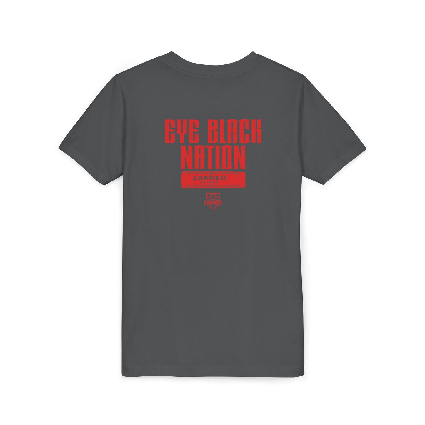 EYE BLACK NATION Youth Tee (Red Font)