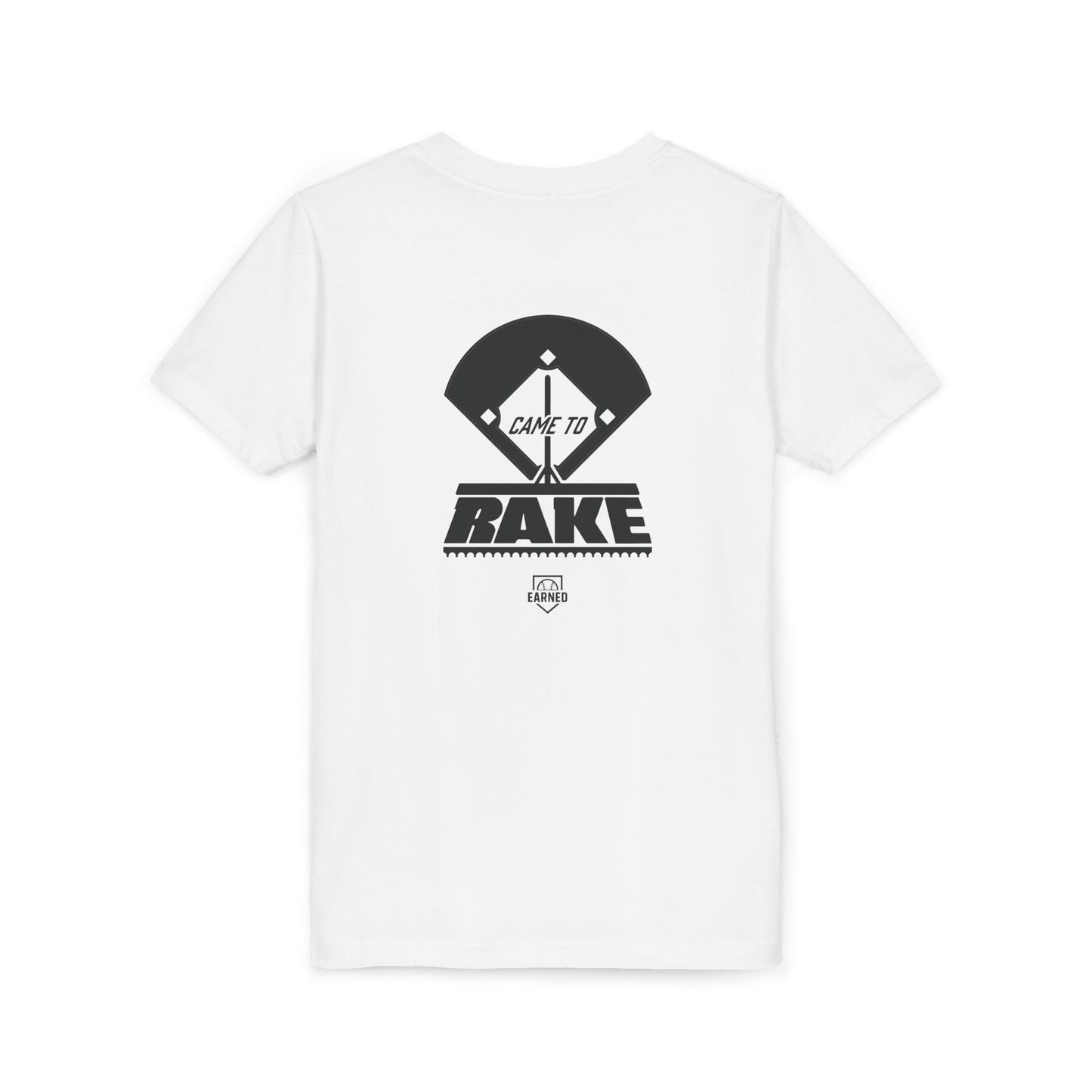 CAME TO RAKE Youth Tee (Black Font)