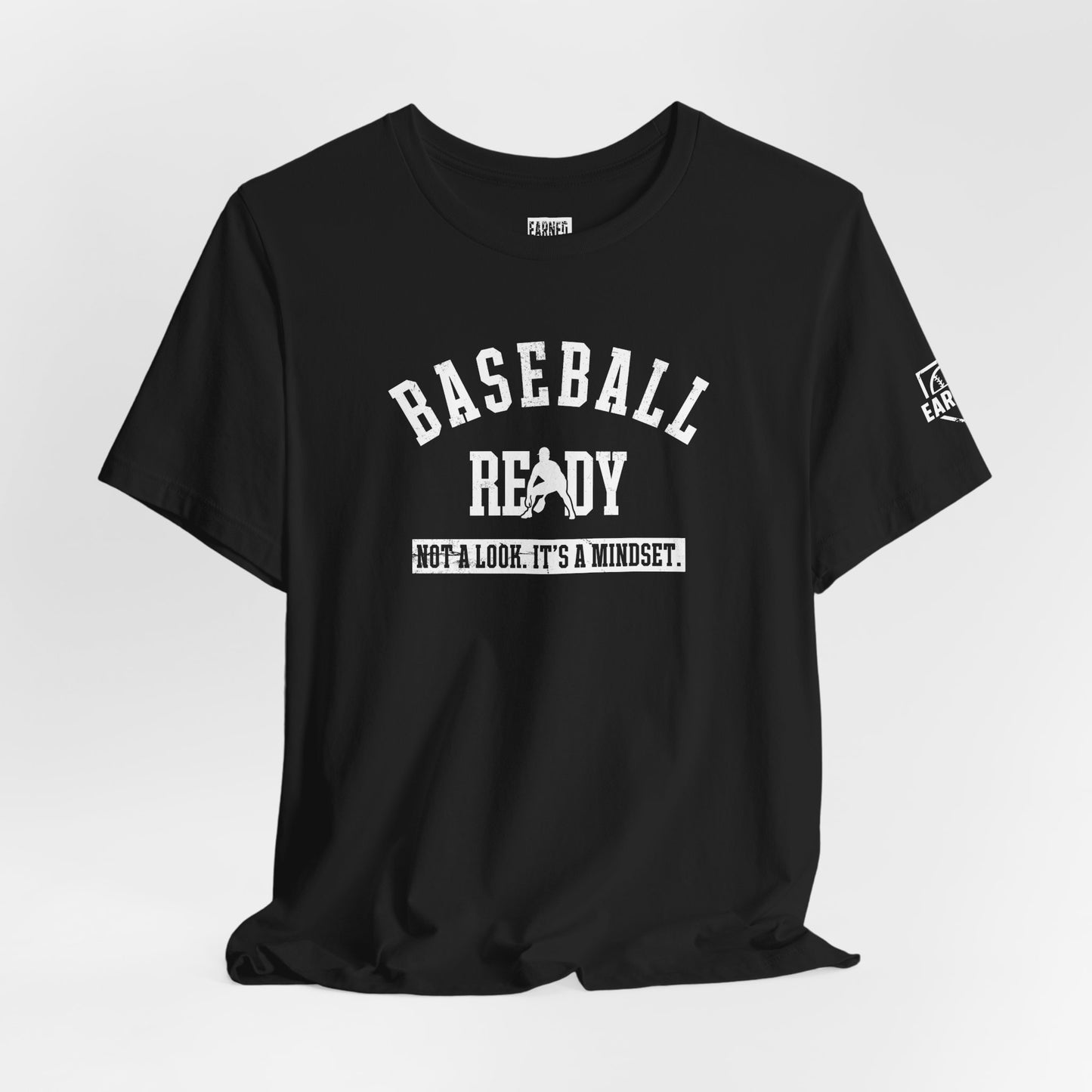 BASEBALL READY Tee (White Font)