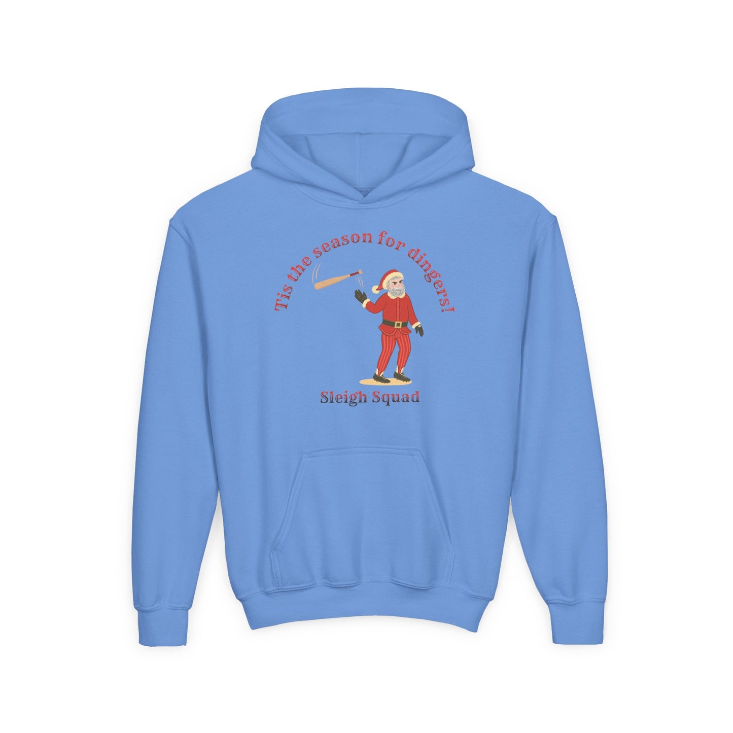 'TIS THE SEASON FOR DINGERS Youth Hoodie - SLEIGH SQUAD Collection
