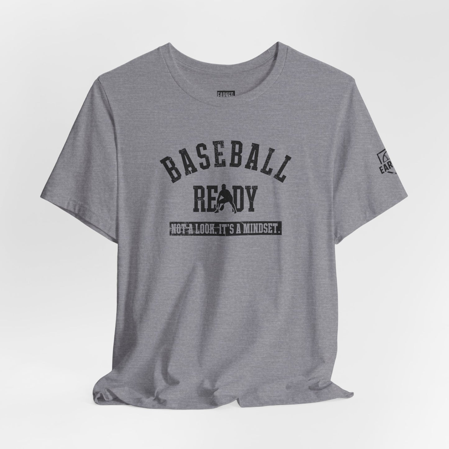 BASEBALL READY Youth Tee (Black Font)