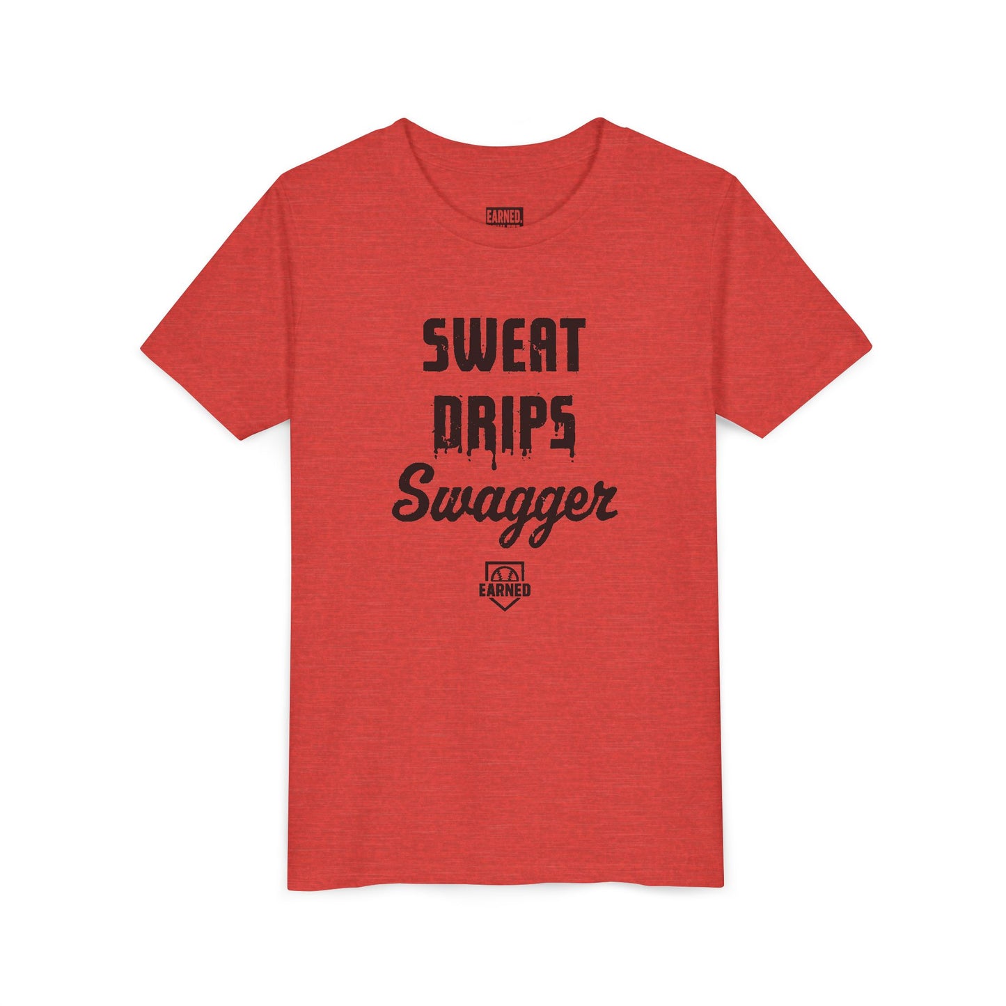 SWEAT DRIPS SWAGGER Youth Tee (Black Font)