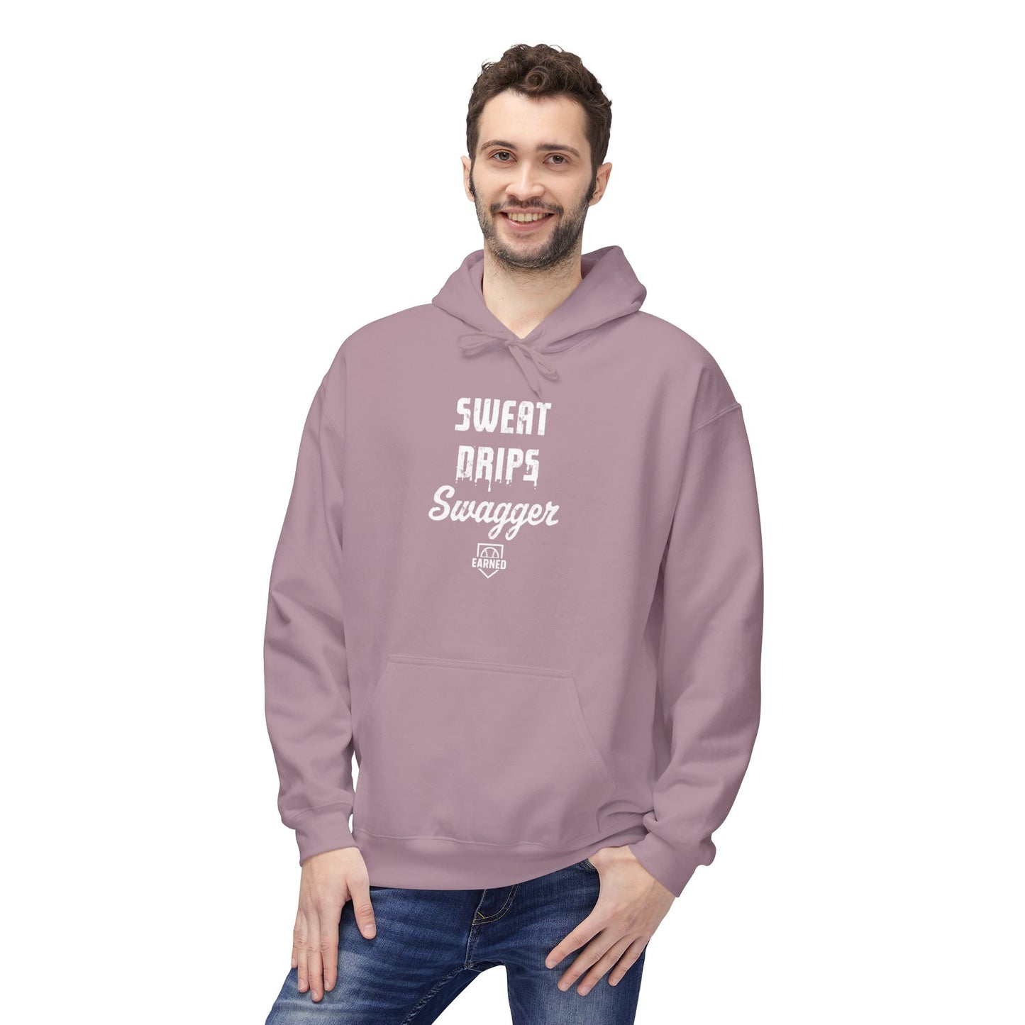 SWEAT DRIPS SWAGGER Hoodie (White Font)