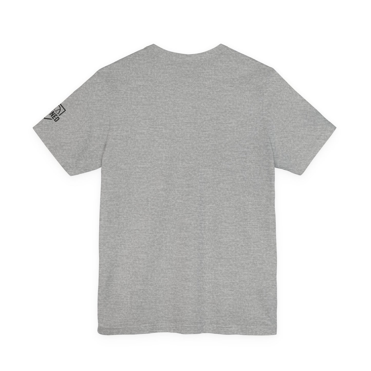 SWEAT FIRST. SHINE LATER. Tee (Black Font)