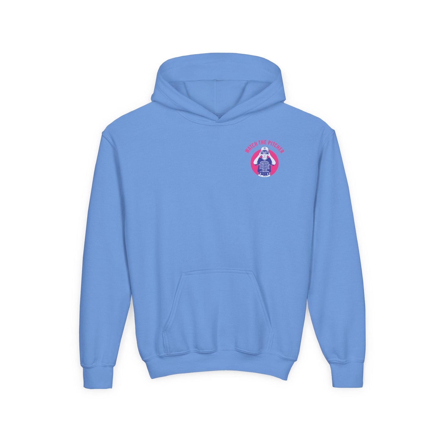 WATCH THE PITCHER Youth Hoodie - DUGOUT CHANT Collection