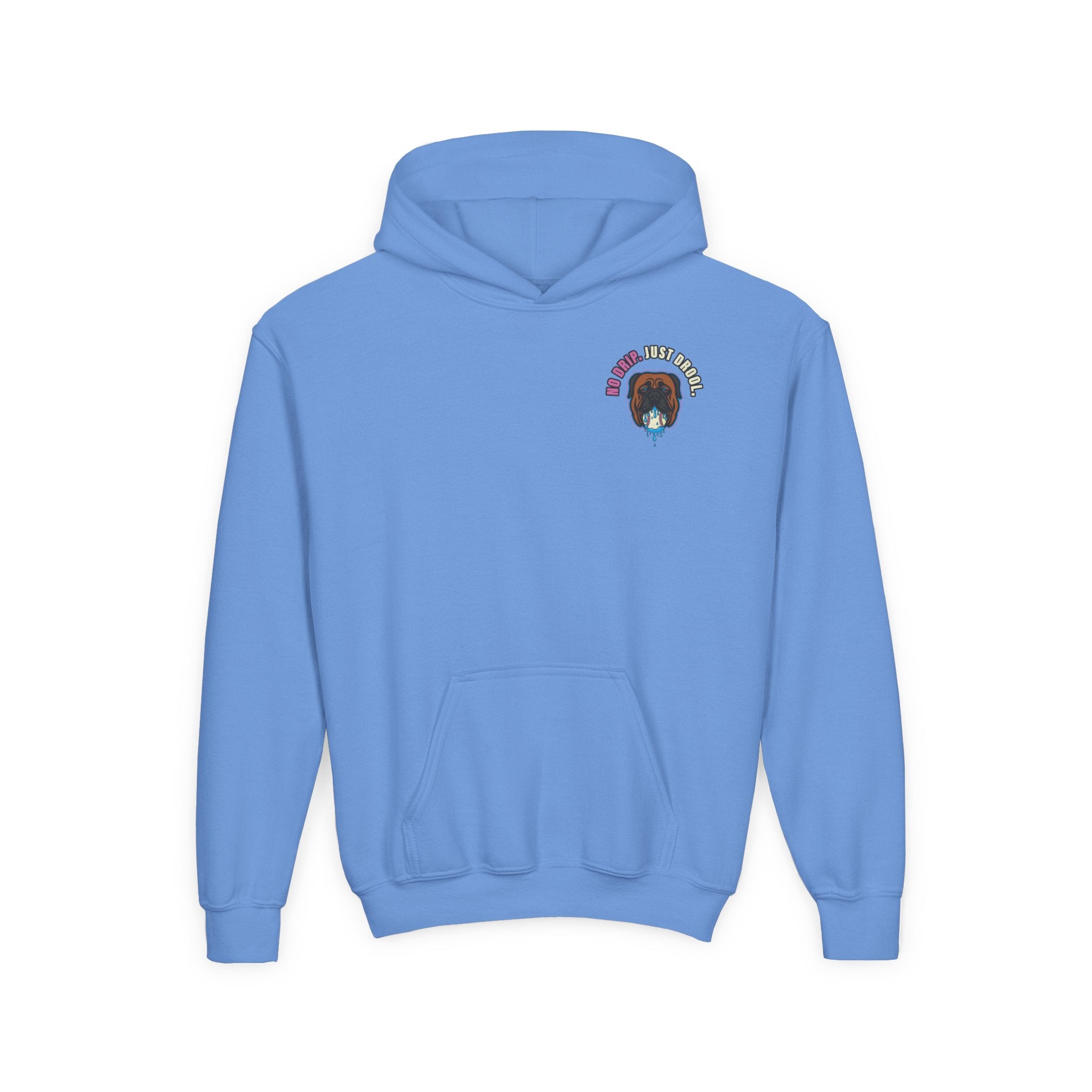 NO DRIP. JUST DROOL. Youth Hoodie - BARK PARK Collection