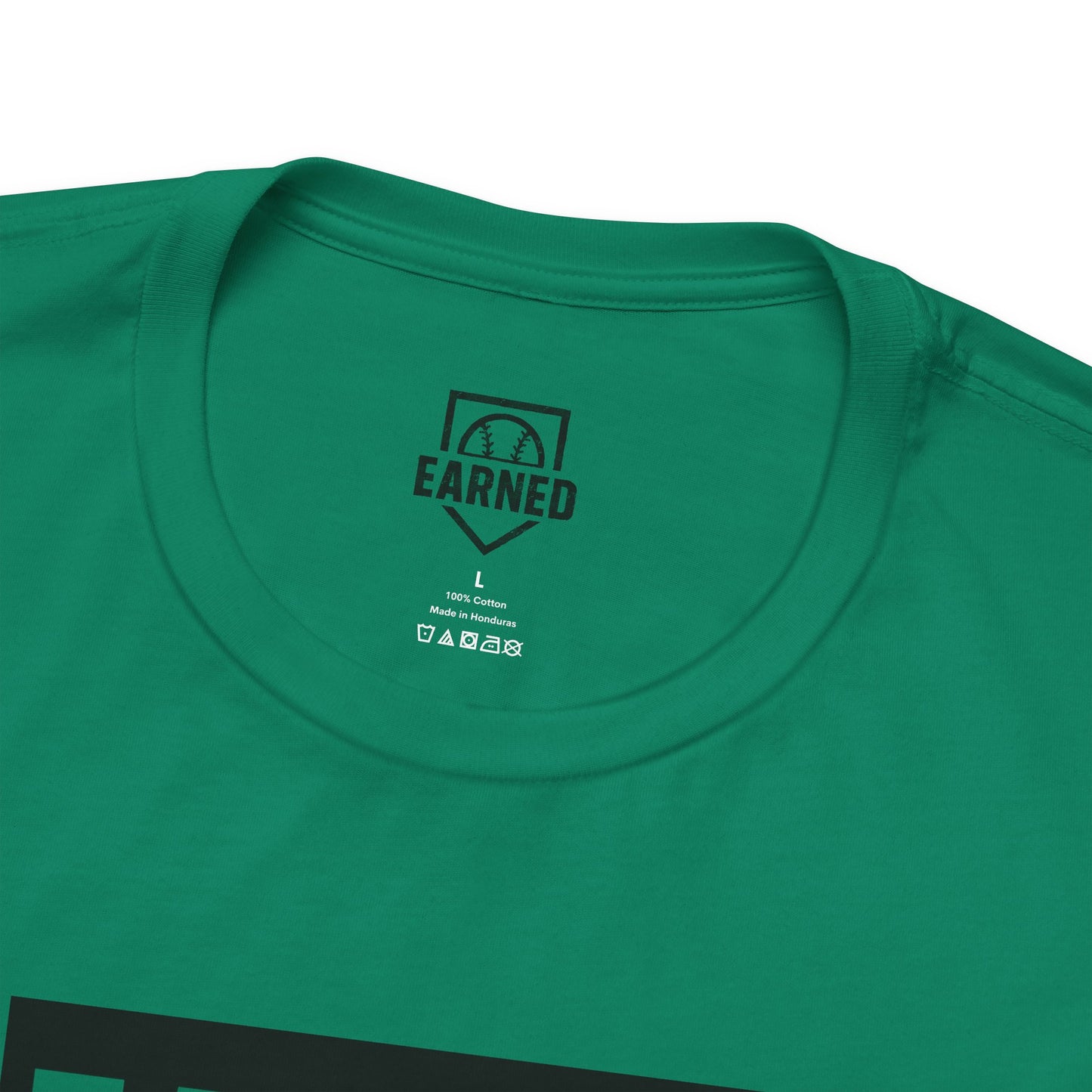 EARNED. ATHLETE. Logo Tee (Black Font)