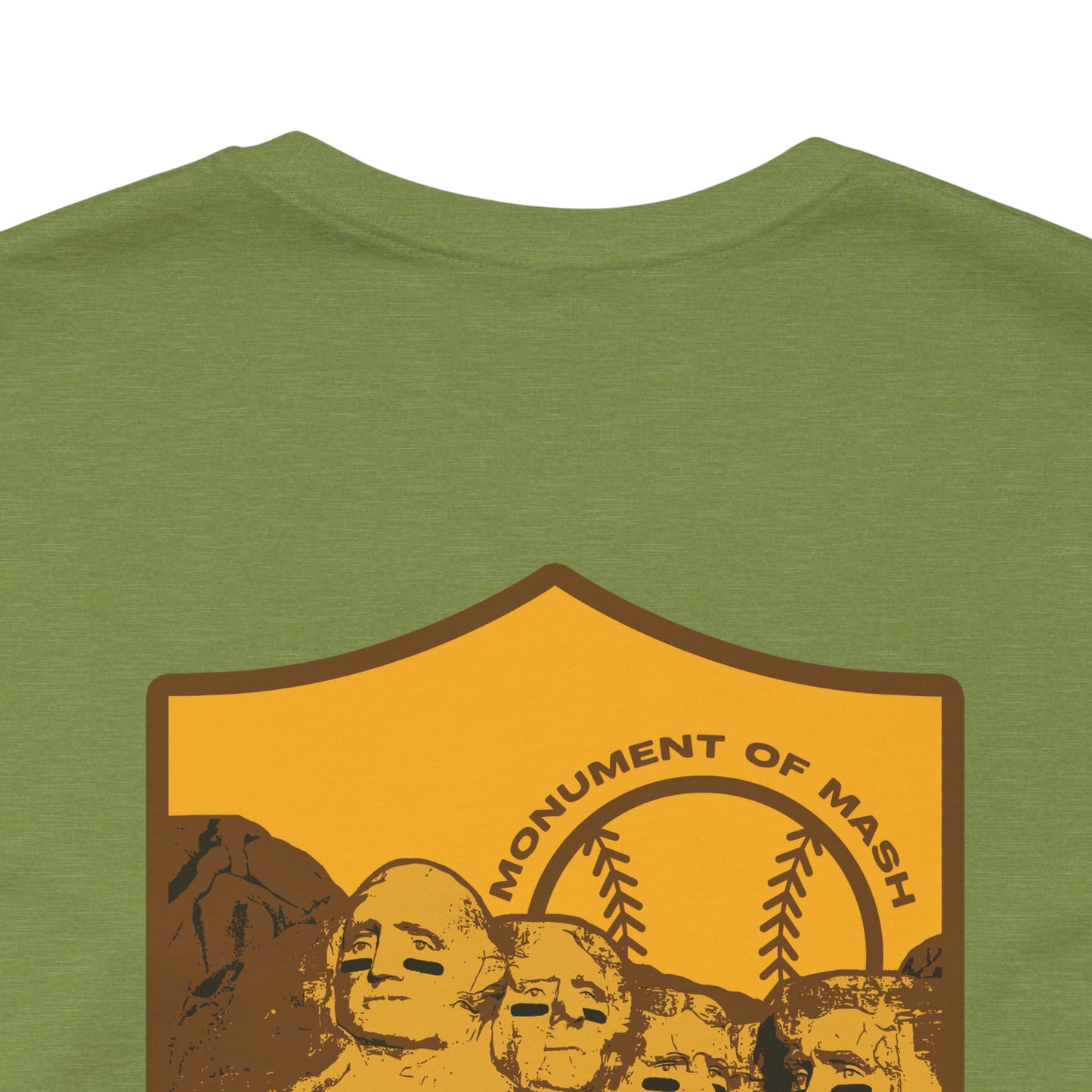 MONUMENT OF MASH Tee (Gold & Brown)
