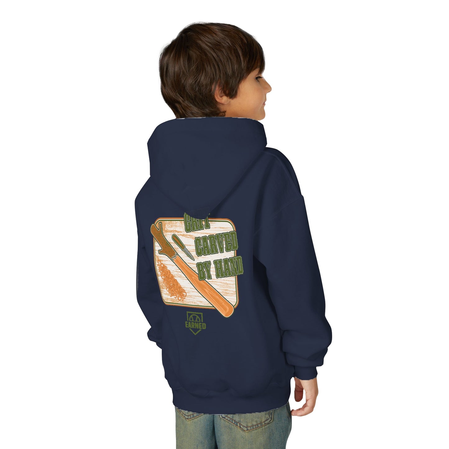 GRIT CARVED BY HAND Youth Hoodie - LUMBER JACK Collection