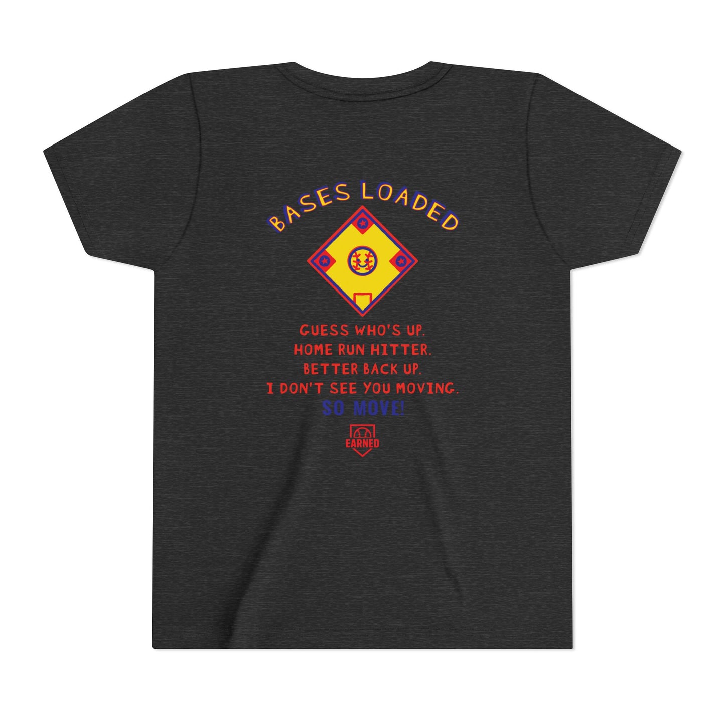 BASES LOADED Youth Tee - DUGOUT CHANT Collection