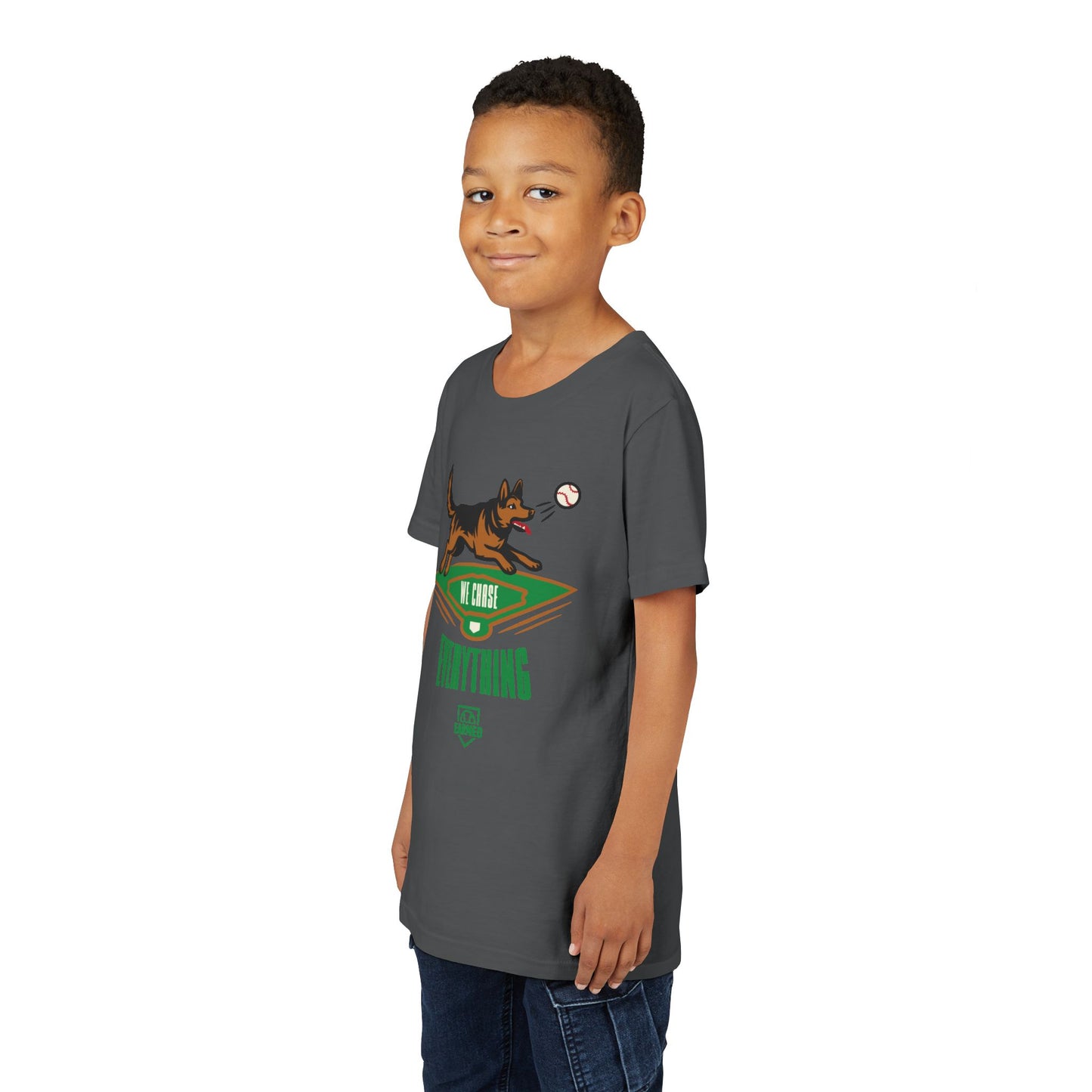 WE CHASE EVERYTHING Youth Tee - BARK PARK Collection
