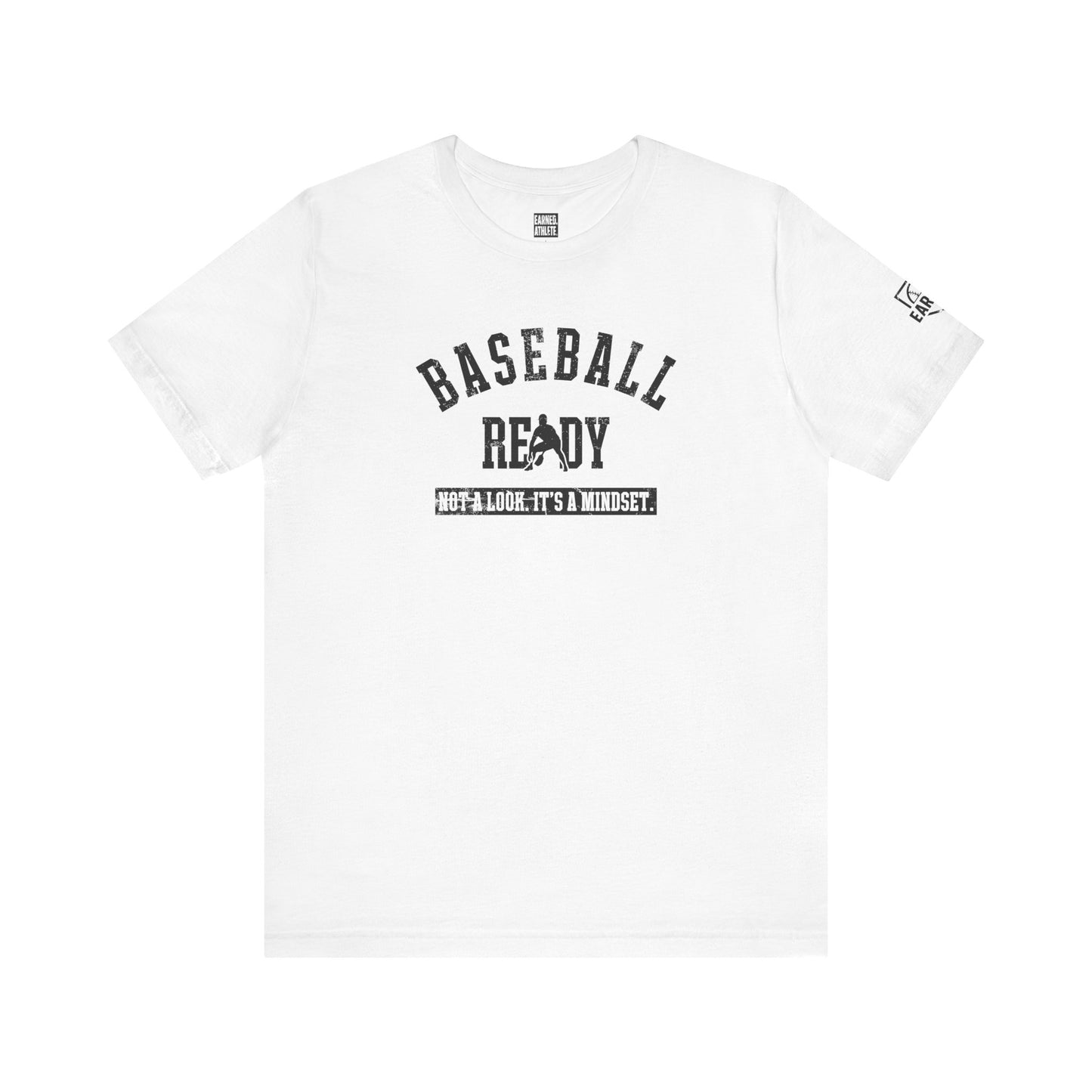 BASEBALL READY Youth Tee (Black Font)