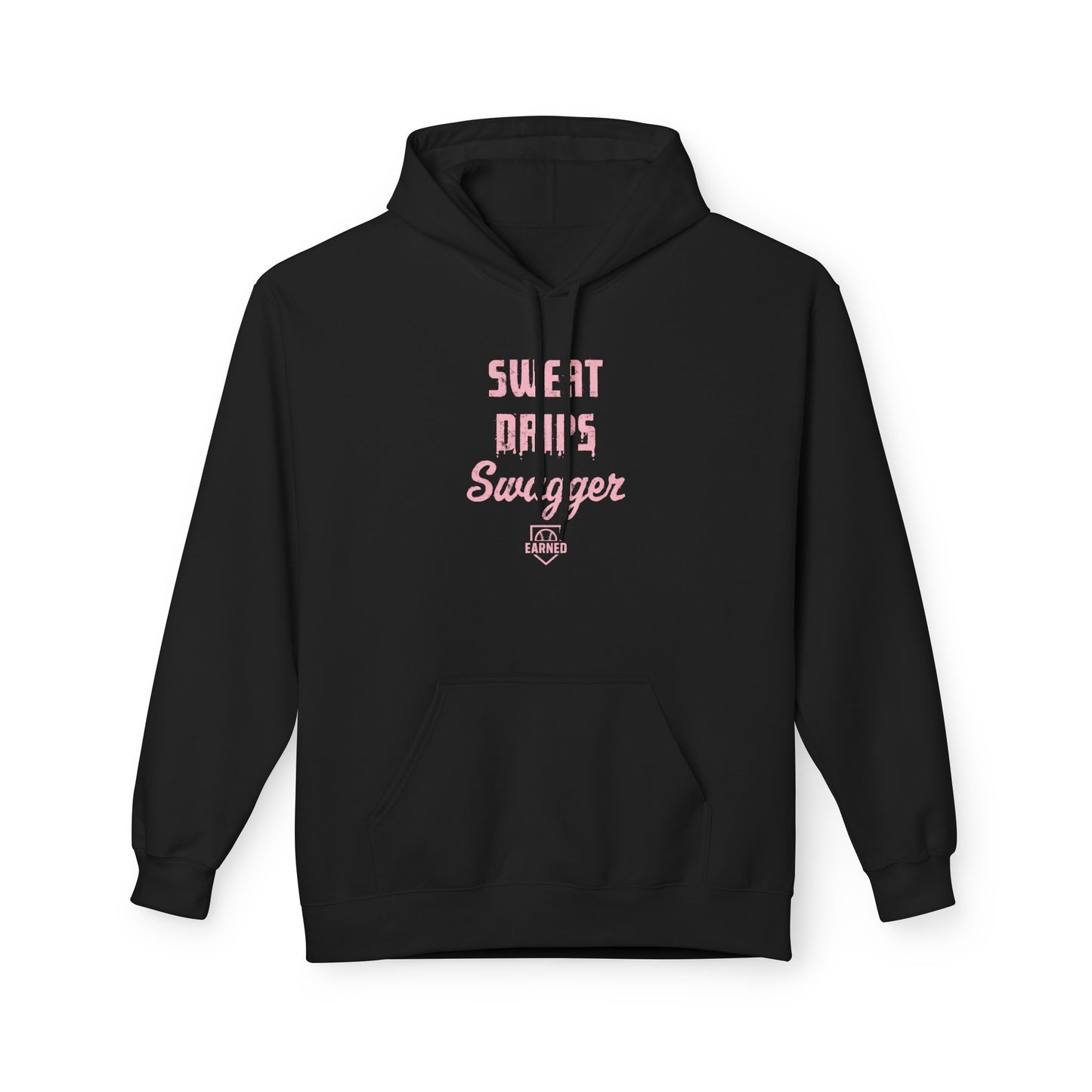 SWEAT DRIPS SWAGGER Hoodie (Pink Font)