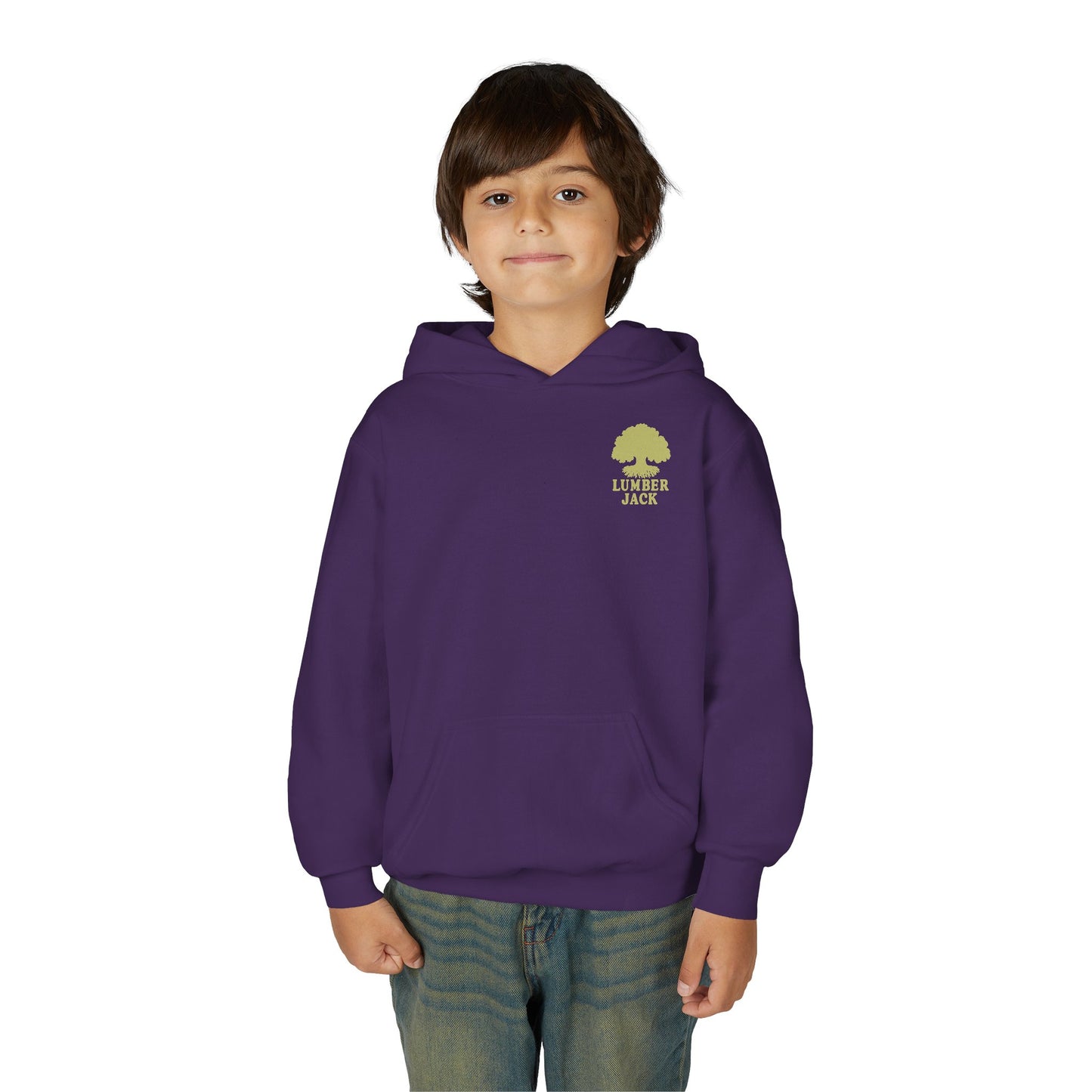 ROOTS OF POWER Youth Hoodie - LUMBER JACK Collection