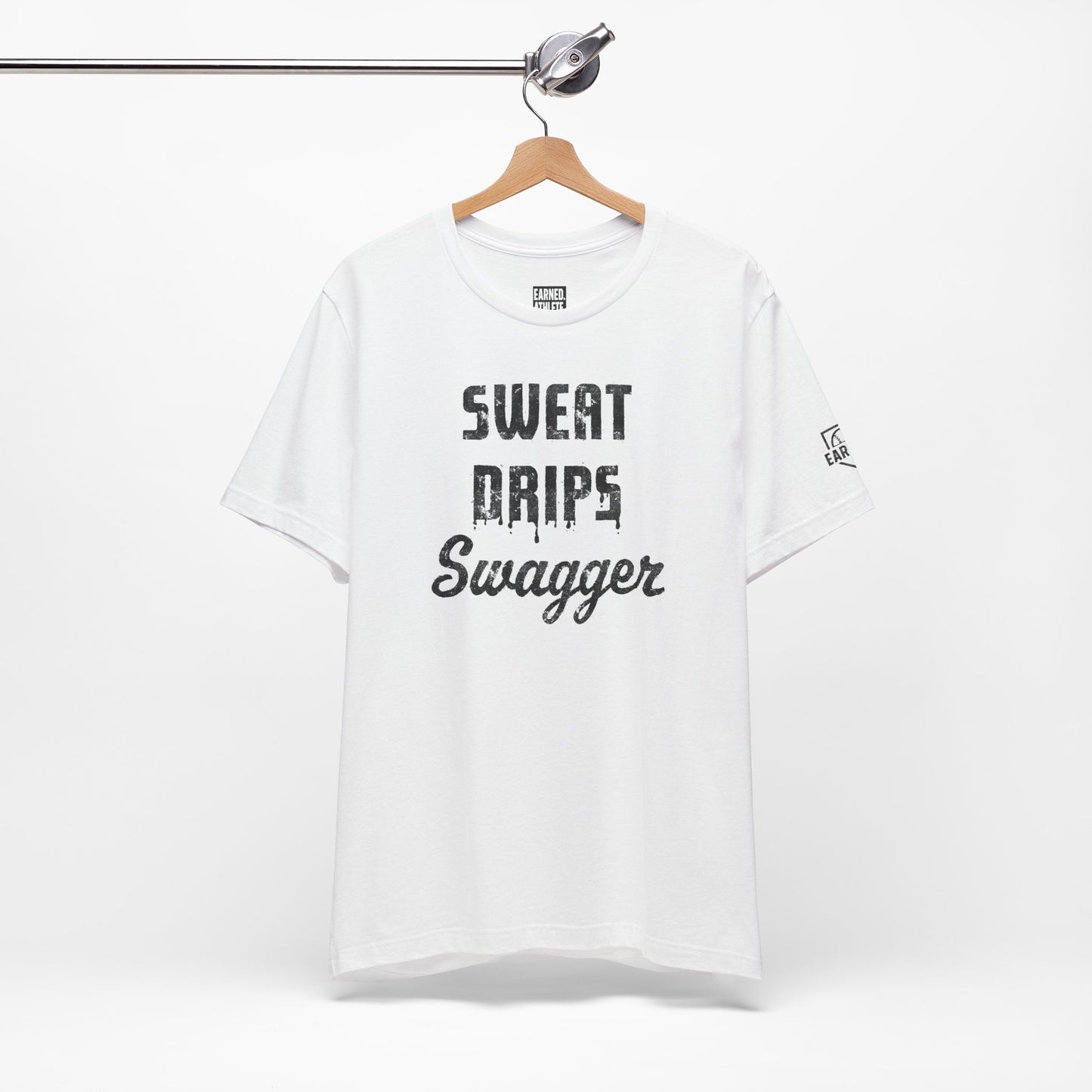 SWEAT DRIPS SWAGGER Tee (Black Font)