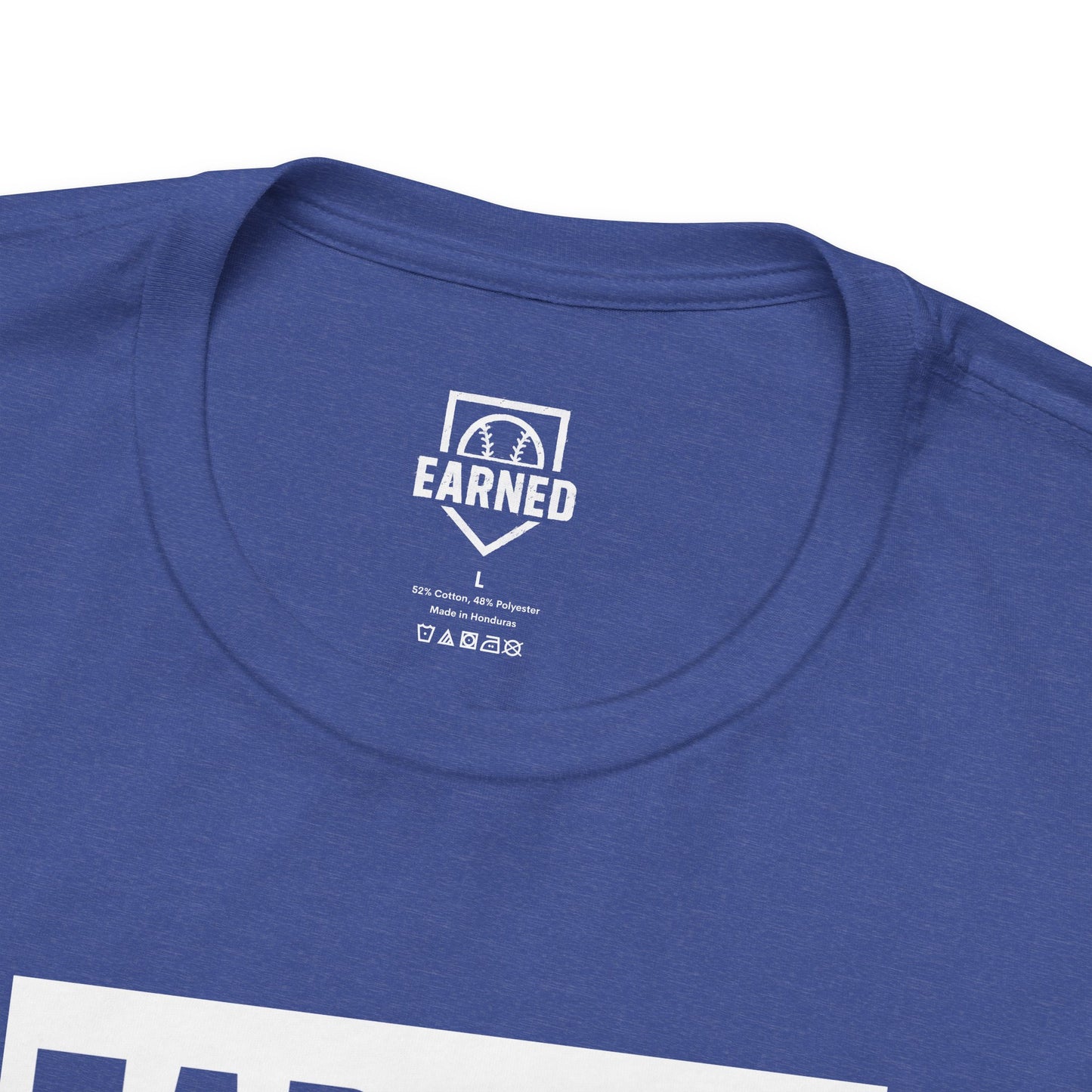 EARNED. ATHLETE. Tee (White Font)