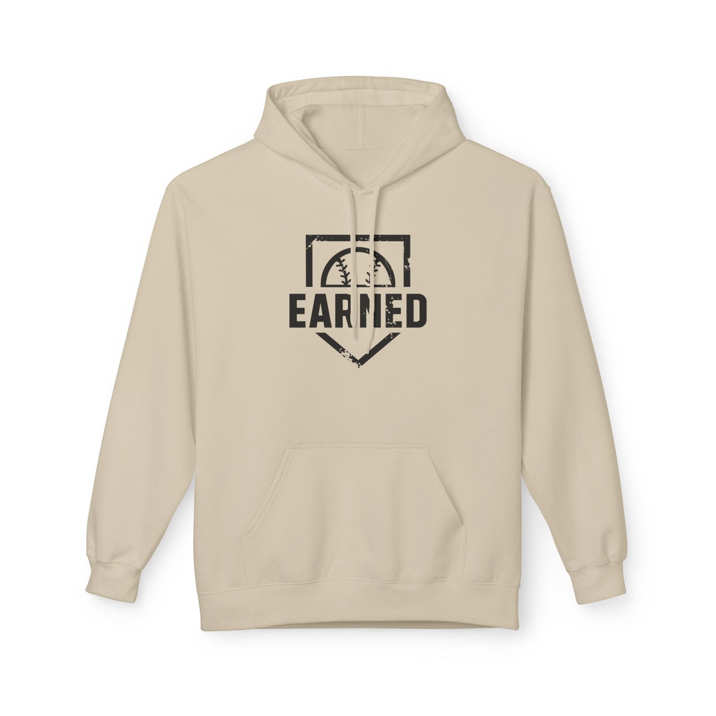 EARNED Logo Hoodie (Black Font)