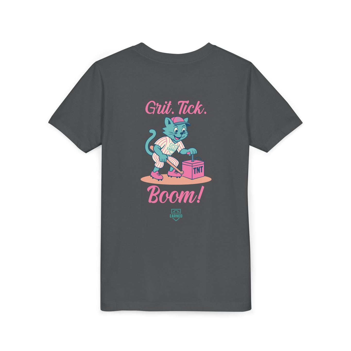 GRIT. TICK. BOOM! Youth Tee - TOMFOOLERY Collection
