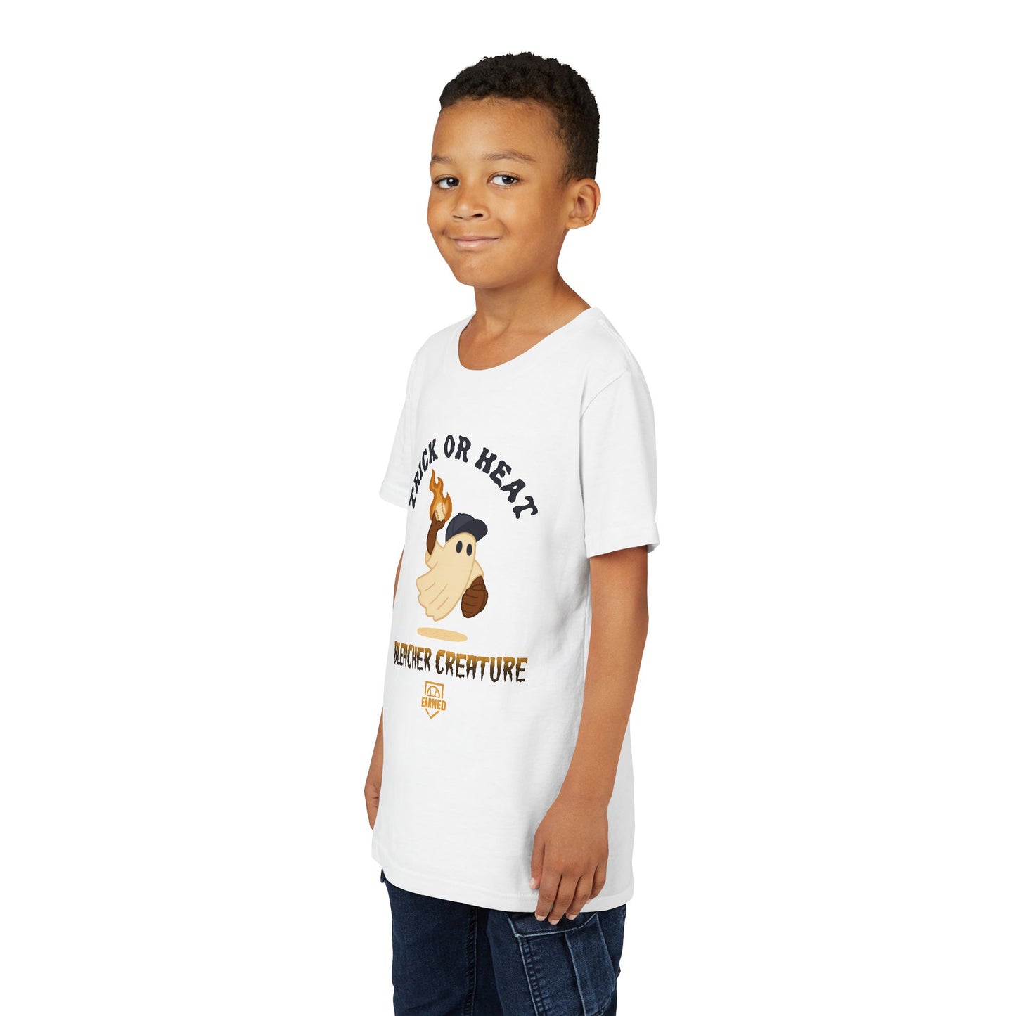 TRICK OR HEAT Youth Tee - BLEACHER CREATURE Collection