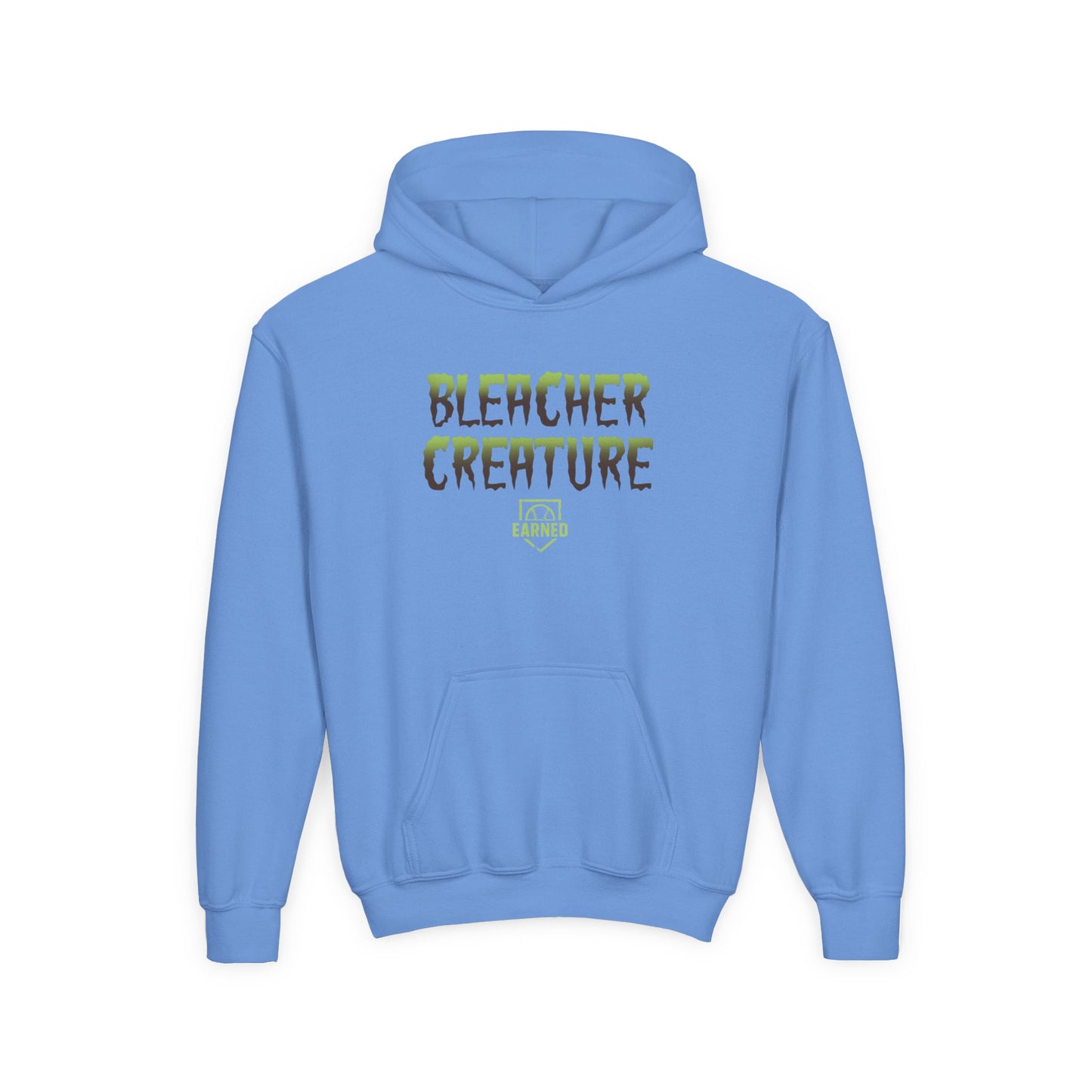 BLEACHER CREATURE Youth Hoodie (Green Halloween Logo)