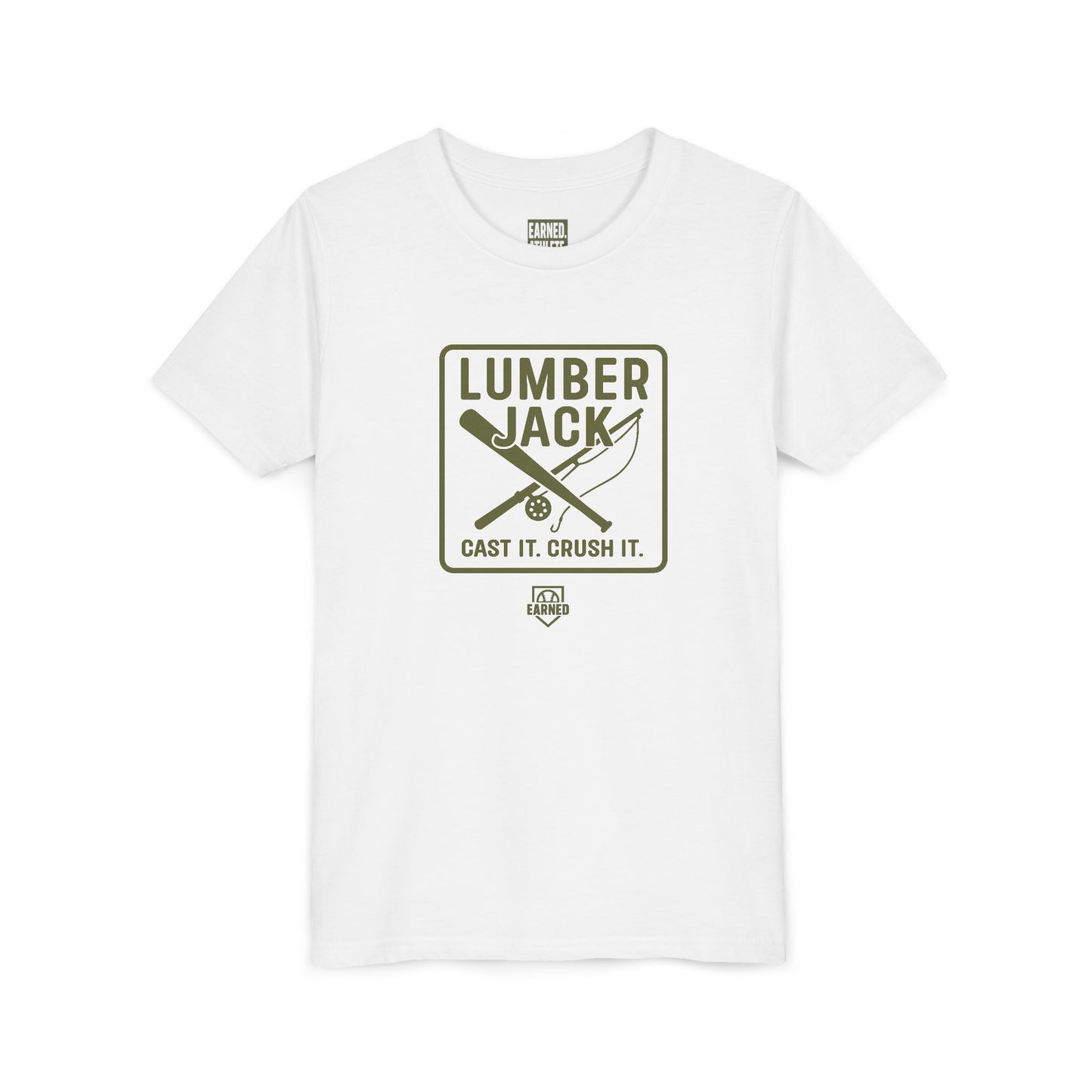 CAST IT. CRUSH IT. Youth Tee – LUMBER JACK Collection