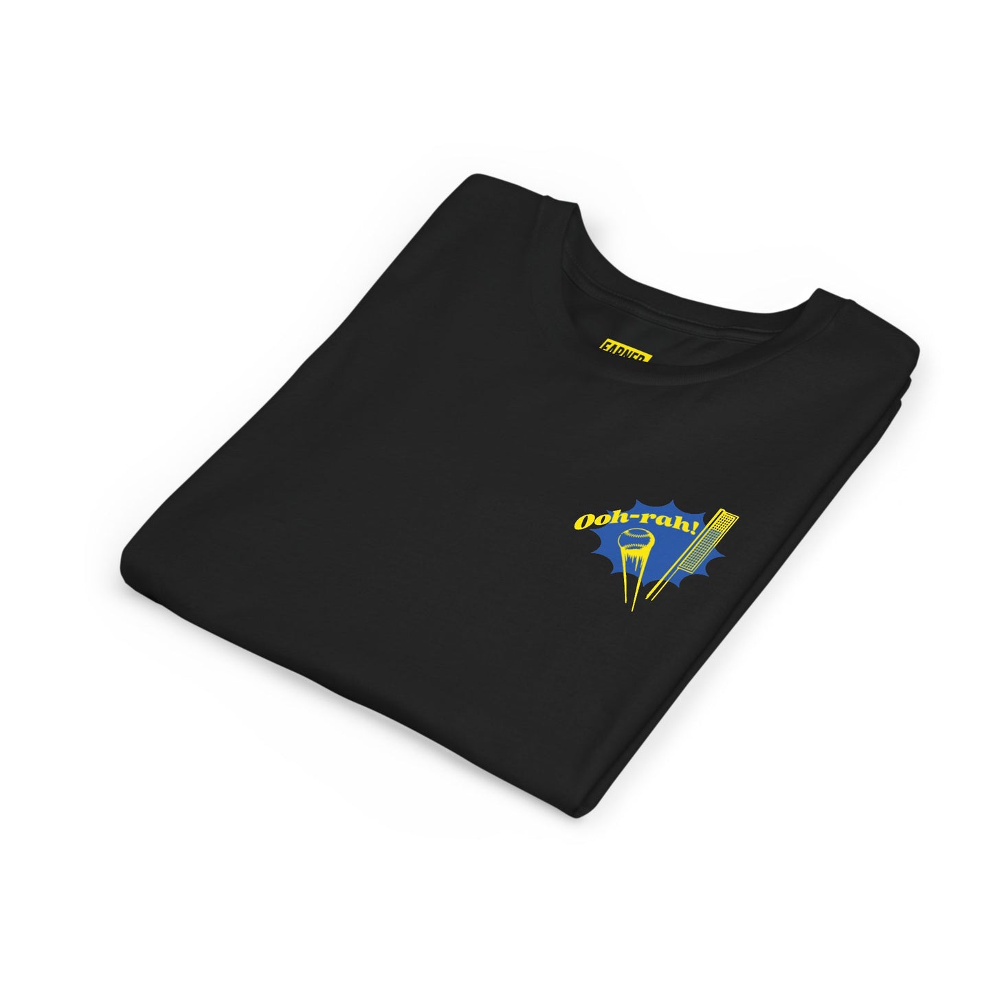 PIECE OF IT Youth Tee (Blue Logo) - DUGOUT CHANT Collection