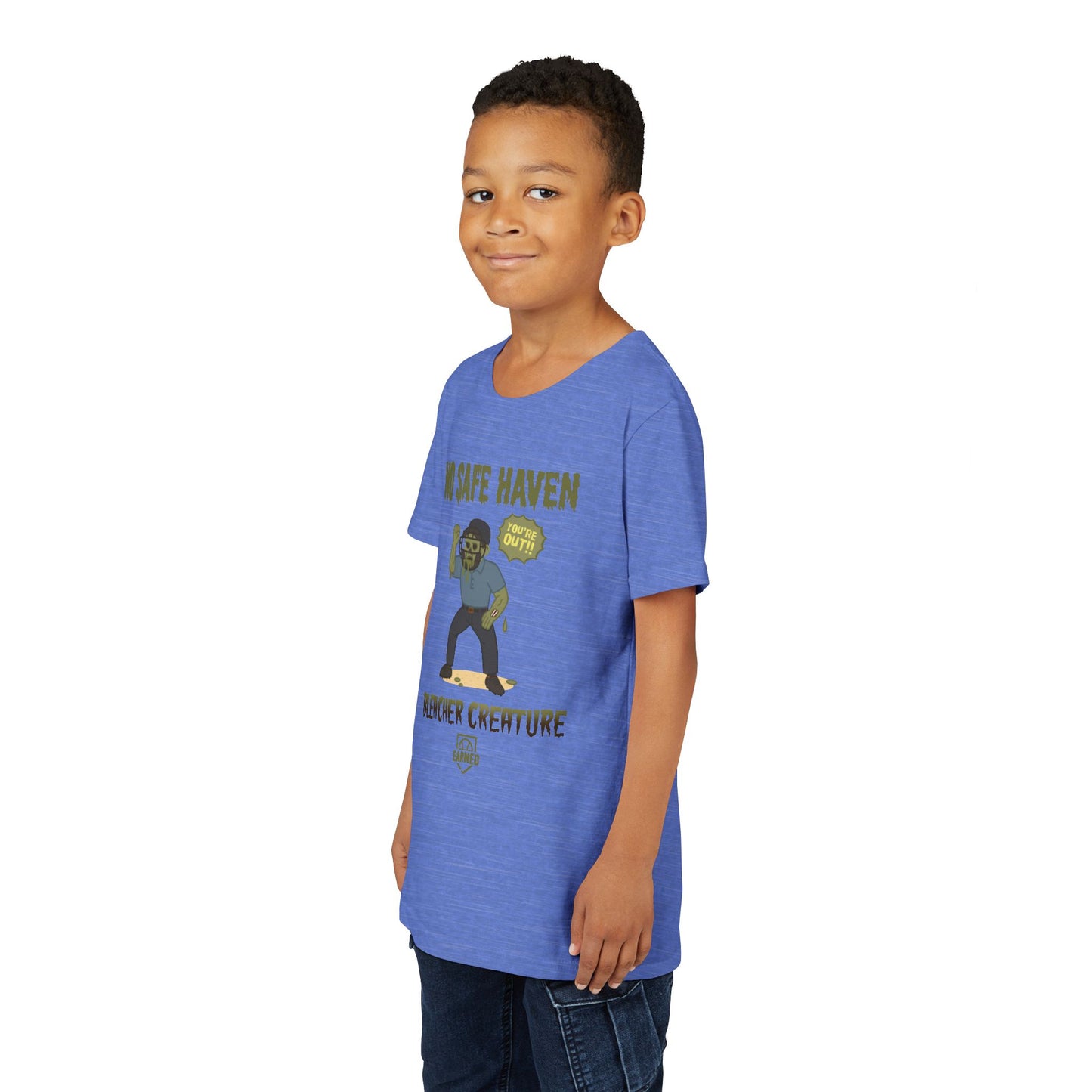 NO SAFE HAVEN Youth Tee - BLEACHER CREATURE Collection