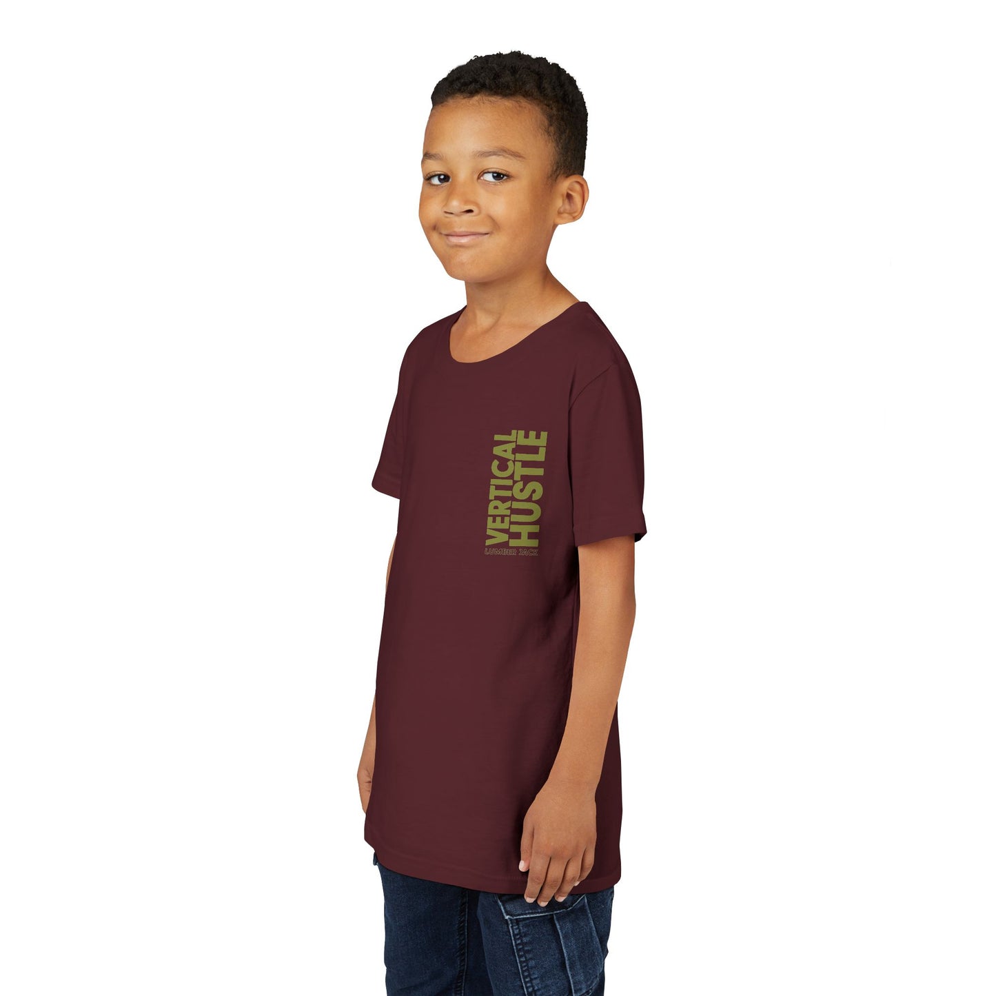 VERTICAL HUSTLE Youth Tee - LUMBER JACK Collection