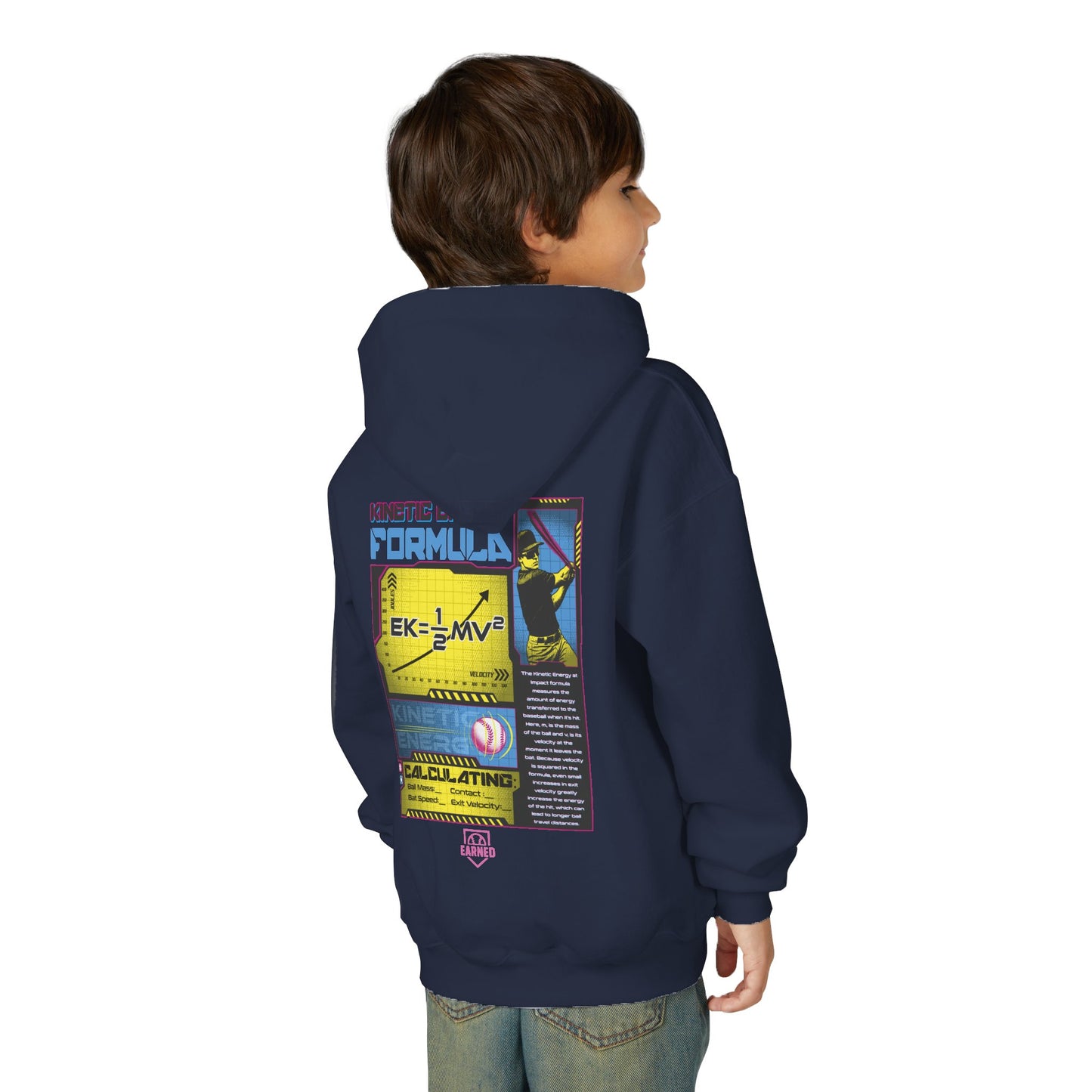 KINTEIC ENERGY FORMULA Youth Hoodie - BASEBALL IQ Collection