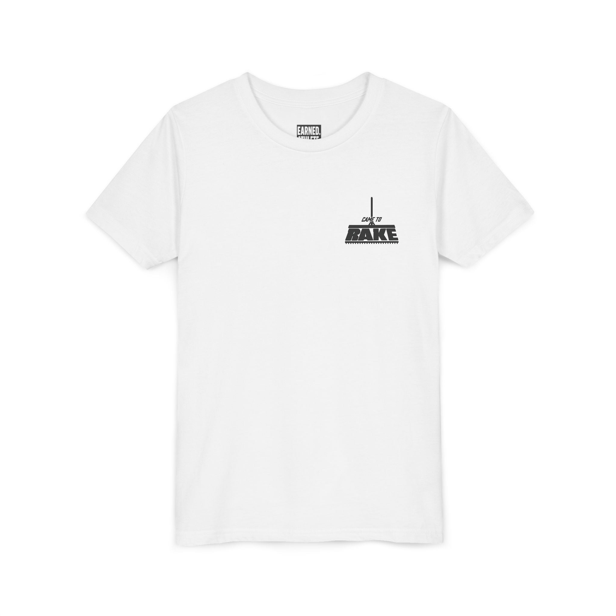 CAME TO RAKE Youth Tee (Black Font)