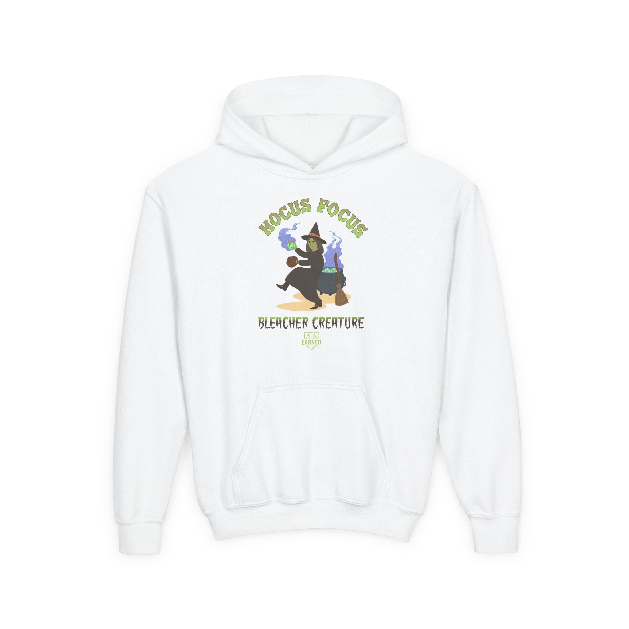 HOCUS FOCUS Youth Hoodie - BLEACHER CREATURE Collection