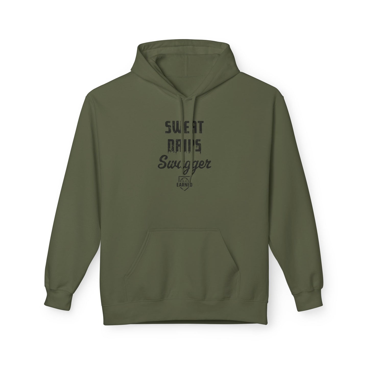 SWEAT DRIPS SWAGGER Hoodie (Black Font)